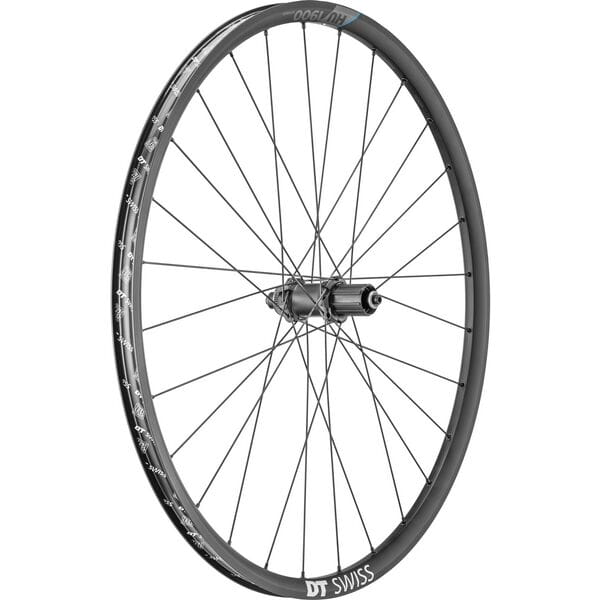 DT Swiss HU 1900 Wheel Black / 29 inch x 25mm rear / 135mm QR Shimano HG