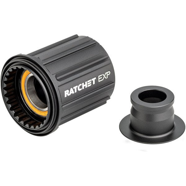 DT Swiss Ratchet EXP Freehub Conversion Kit with Ceramic Bearings Black Alloy / Shimano MTB / 12mm