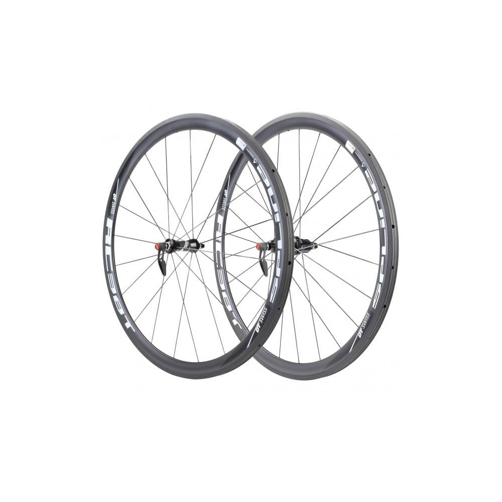 DT Swiss RC 38 Spline Wheel Black / Rear - 38mm Carbon Tubular / 130mm QR