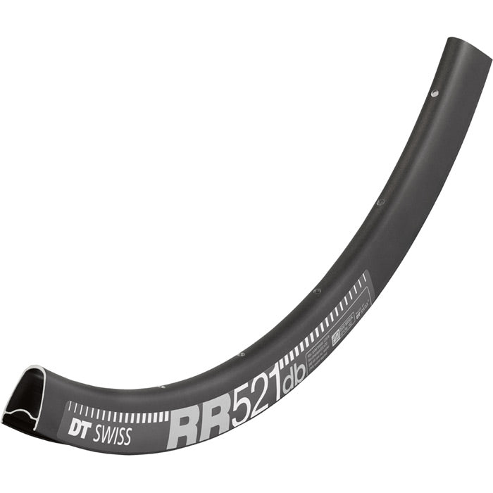 DT Swiss RR 521 DB SBWT Disc Brake Rim Black / 24 hole / 700c
