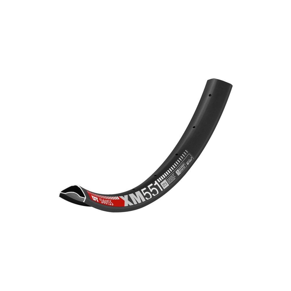 DT Swiss XM 551 SBWT Disc Rim Black / 27.5 / 28H