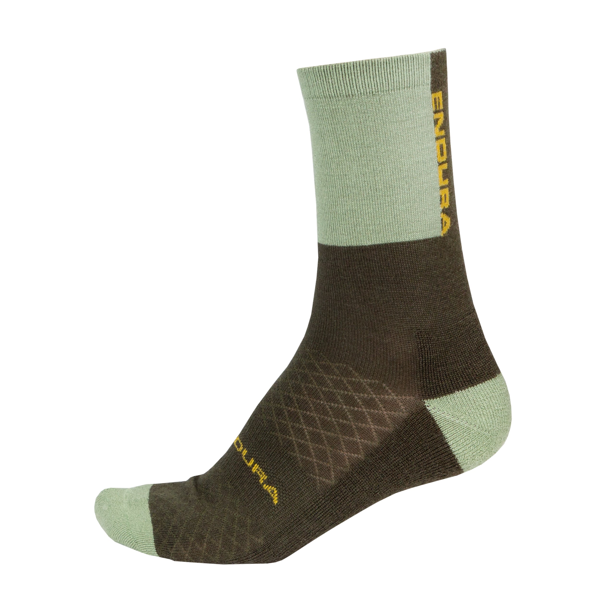 Endura BaaBaa Merino Winter Socks BottleGreen / L-XL