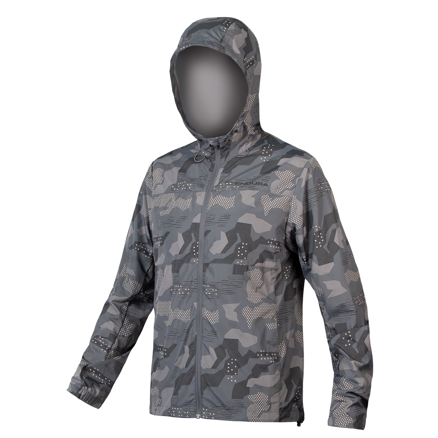 Endura Hummvee Windproof Shell Jacket GreyCamo / S