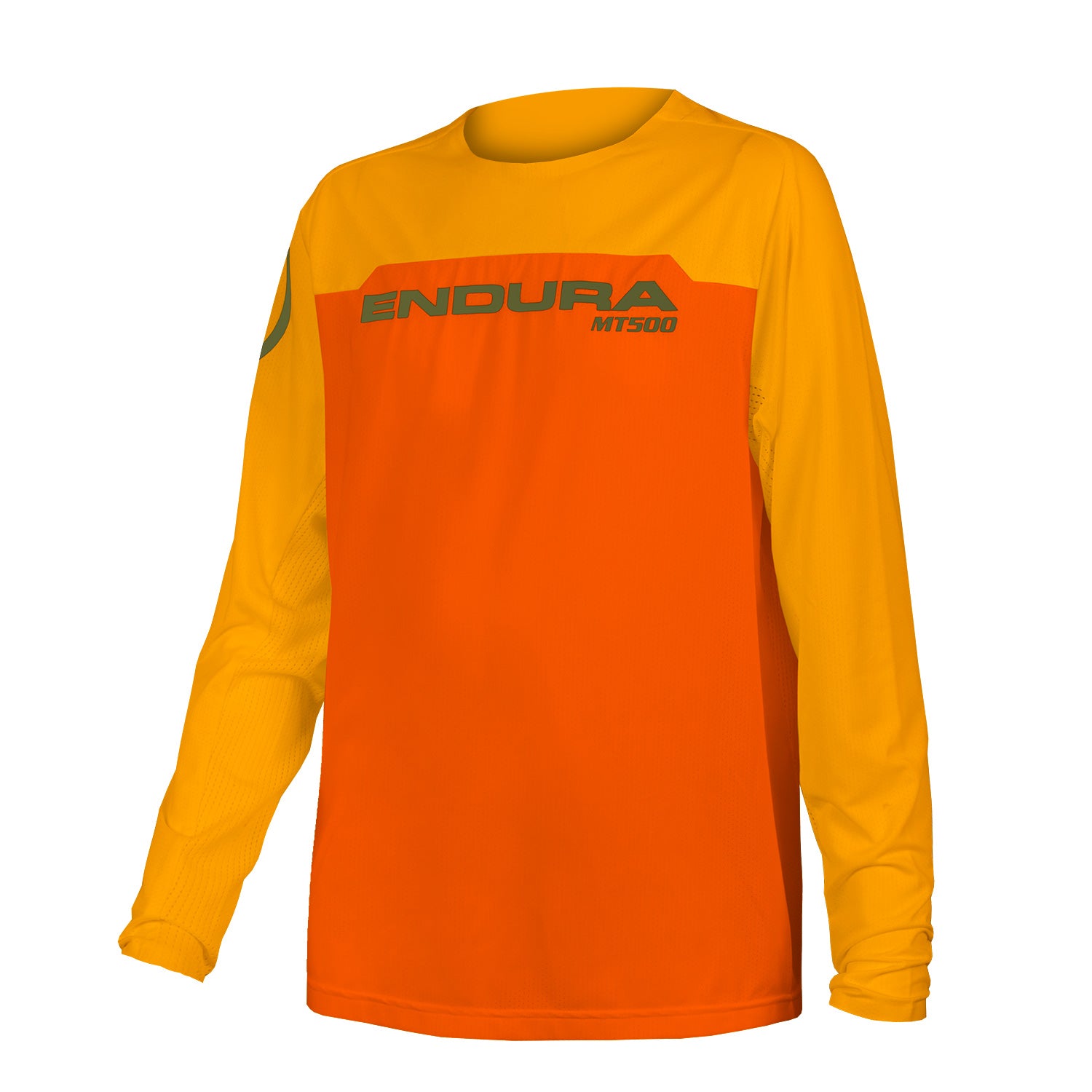Endura Kids MT500 Burner L/S Jersey Tangerine / 11-12yrs