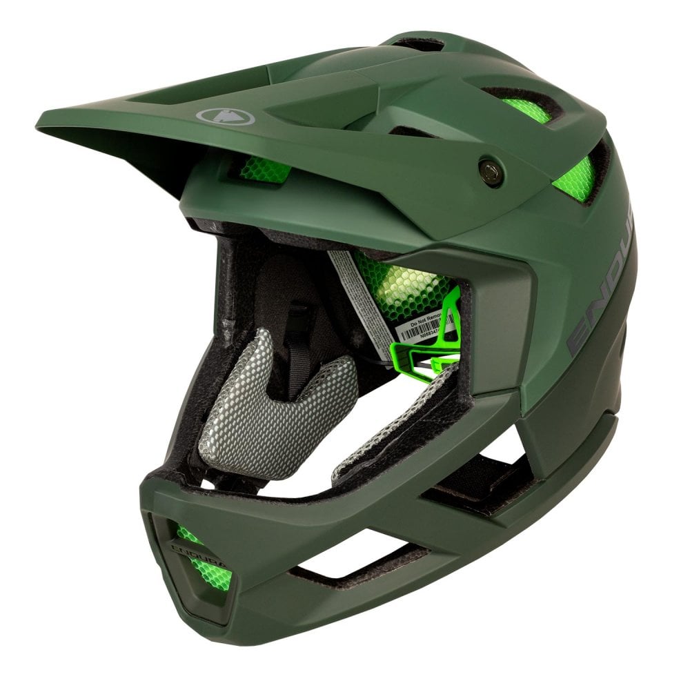 Endura MT500 Full Face Helmet Forest Green / S-M