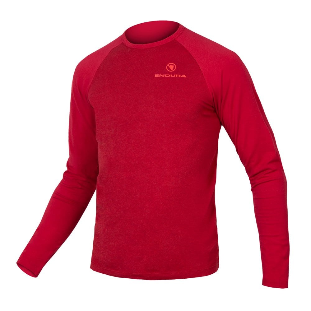 Endura One Clan Raglan L/S Rust Red / XS