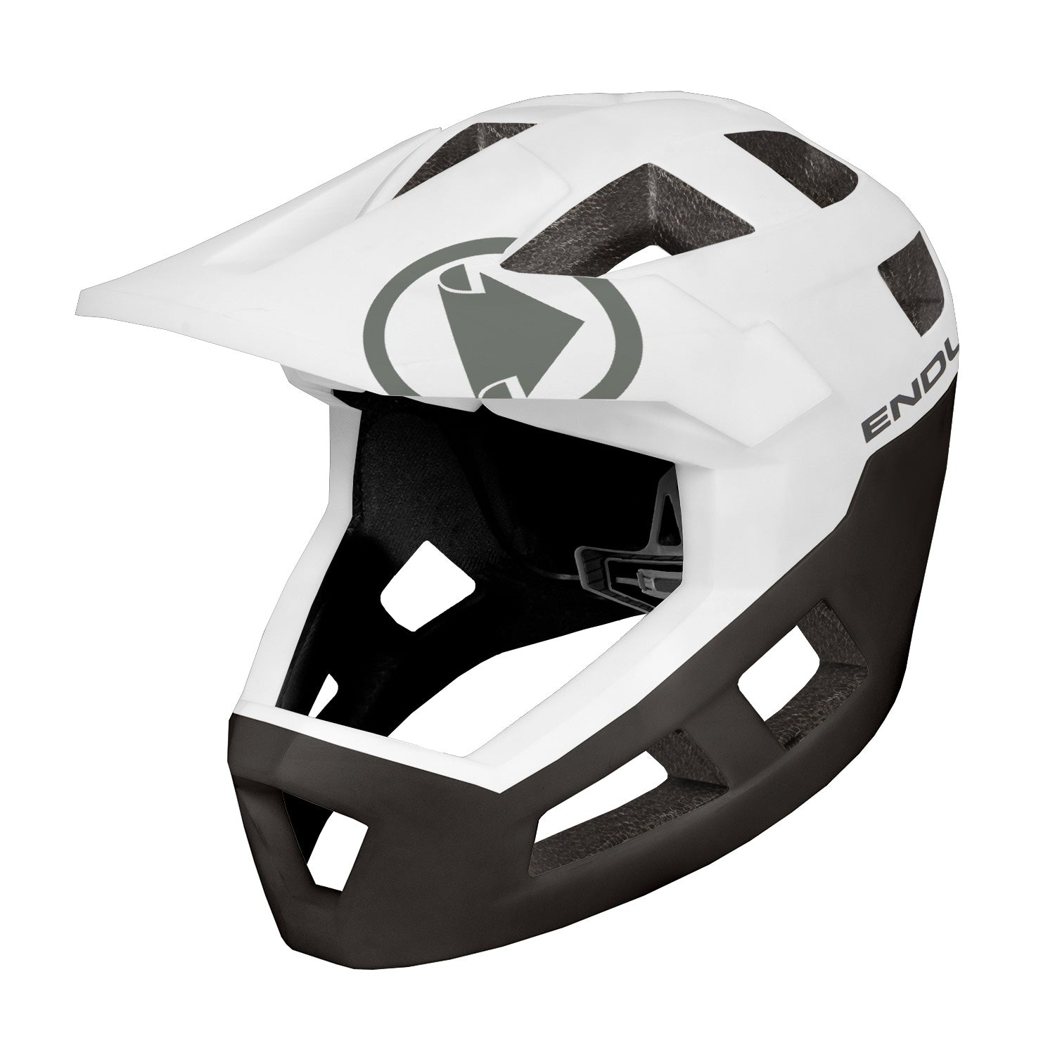 Endura SingleTrack Full Face Helmet White / S-M