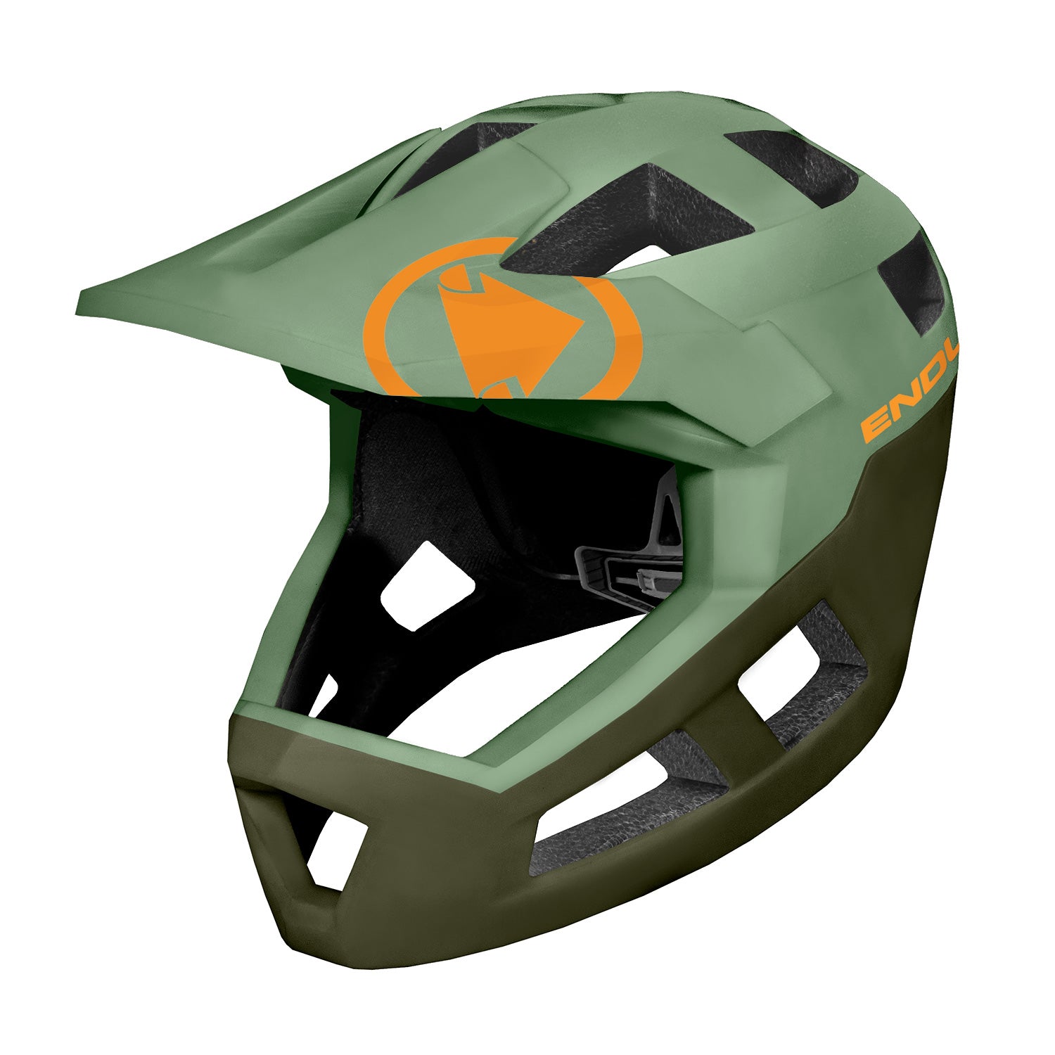 Endura SingleTrack Full Face MIPS Helmet OliveGreen / S-M