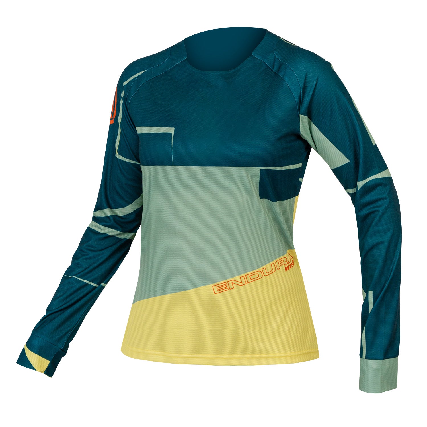 Endura Women's MT500 L/S Print Tee LTD DeepTeal / S