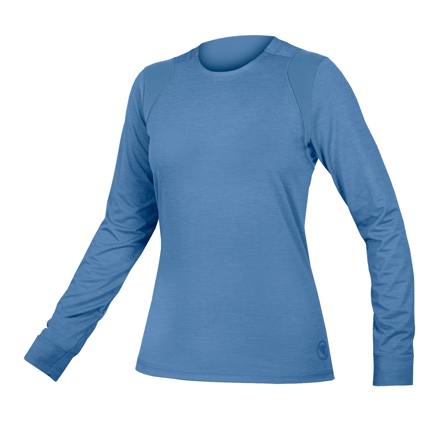 Endura Women's SingleTrack L/S Jersey Bluesteel / S