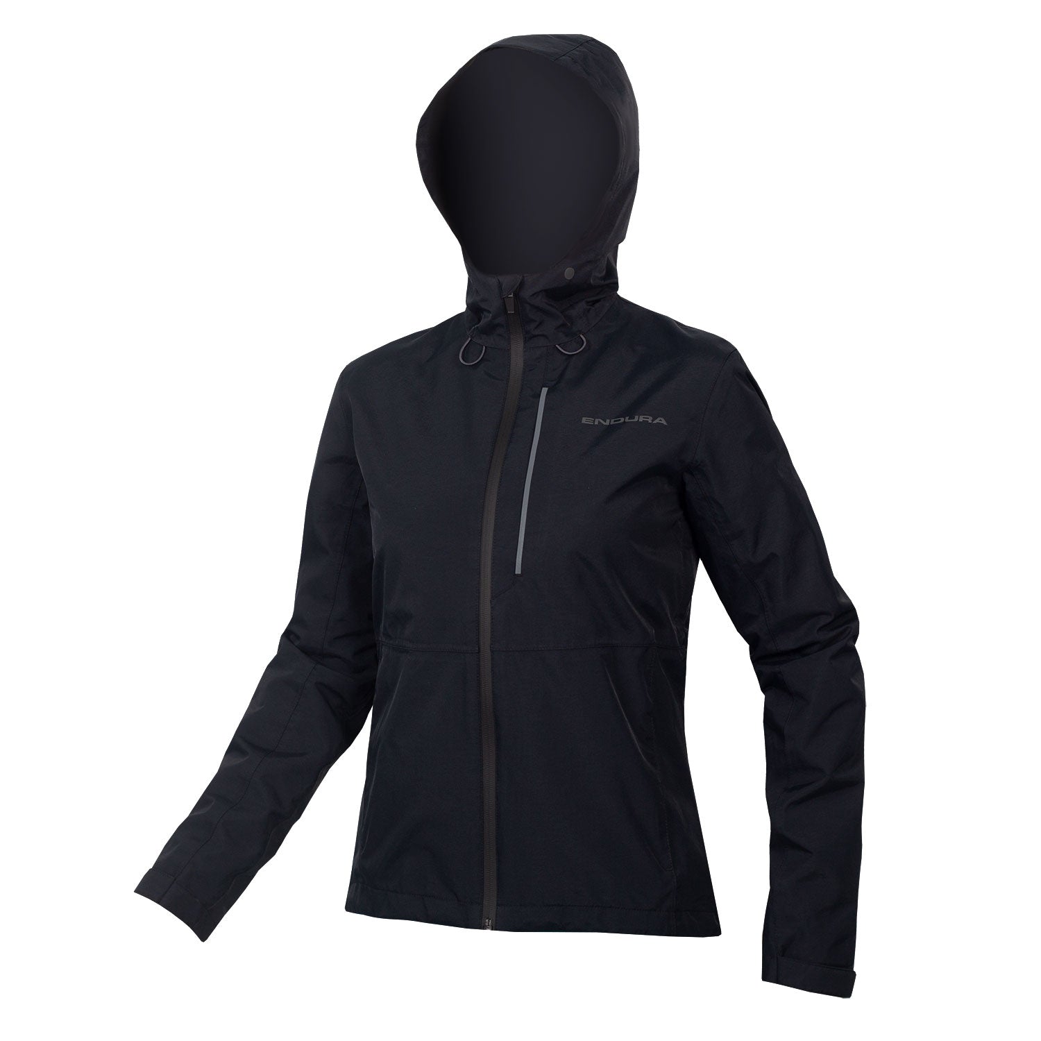 Endura Womens Hummvee Waterproof Hooded Jacket Black / XS