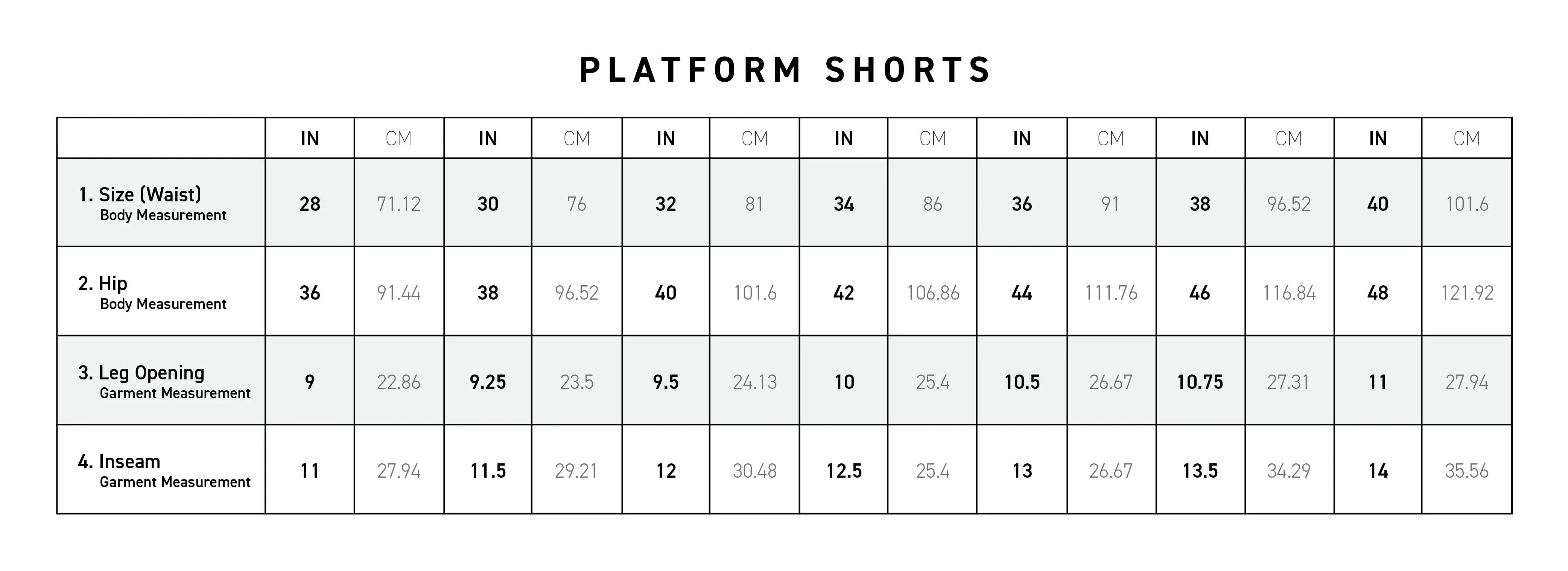 Evil 686 Platform Shorts