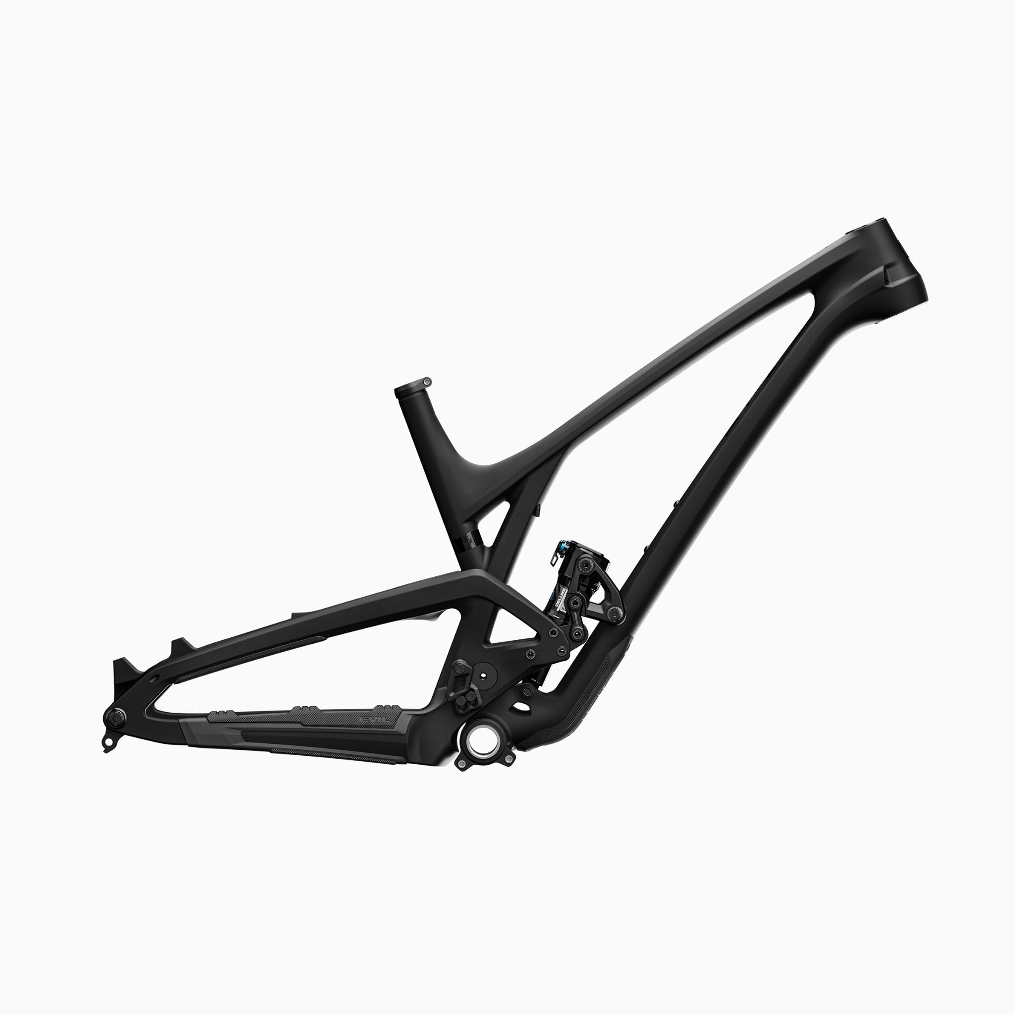 Evil Following LS Frame Blackout Drunk / S / RockShox Deluxe Ultimate RCT