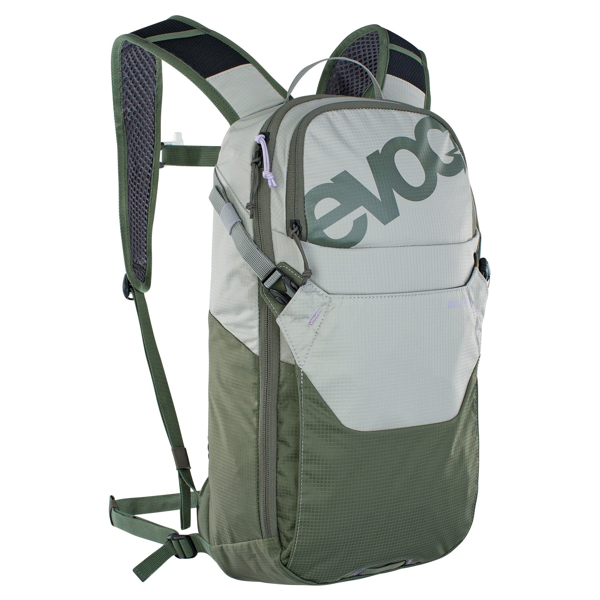 EVOC Ride 8 Hydration Pack + 2L Bladder Stone/Dark Olive