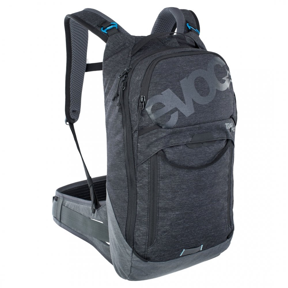 EVOC Trail Pro Protector Back Pack 10L Black/Carbon Grey / S/M
