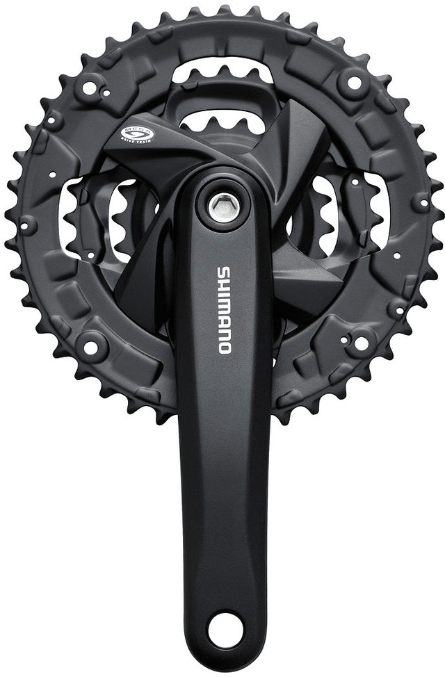 Shimano FC-M371 Square Taper Chainset 44/32/22T 175mm Black