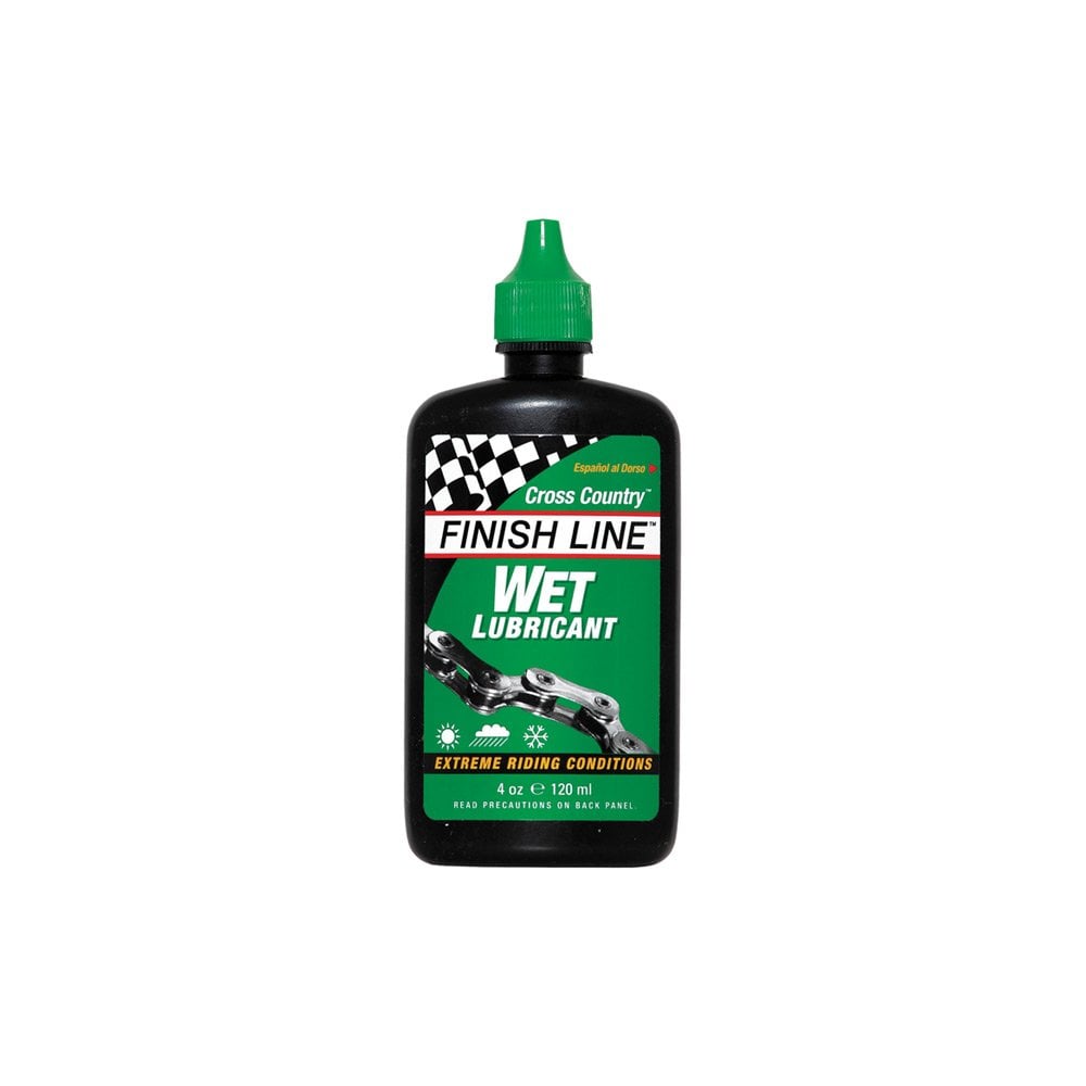 Finish Line Cross Country Wet Chain Lube 4 oz / 120 ml