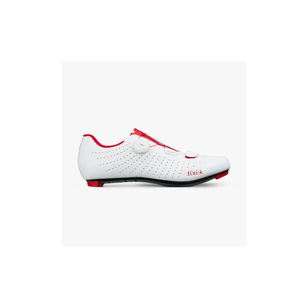 Fizik R5 Tempo Overcurve Shoes White/Red / UK 7.5 / EU 41.5