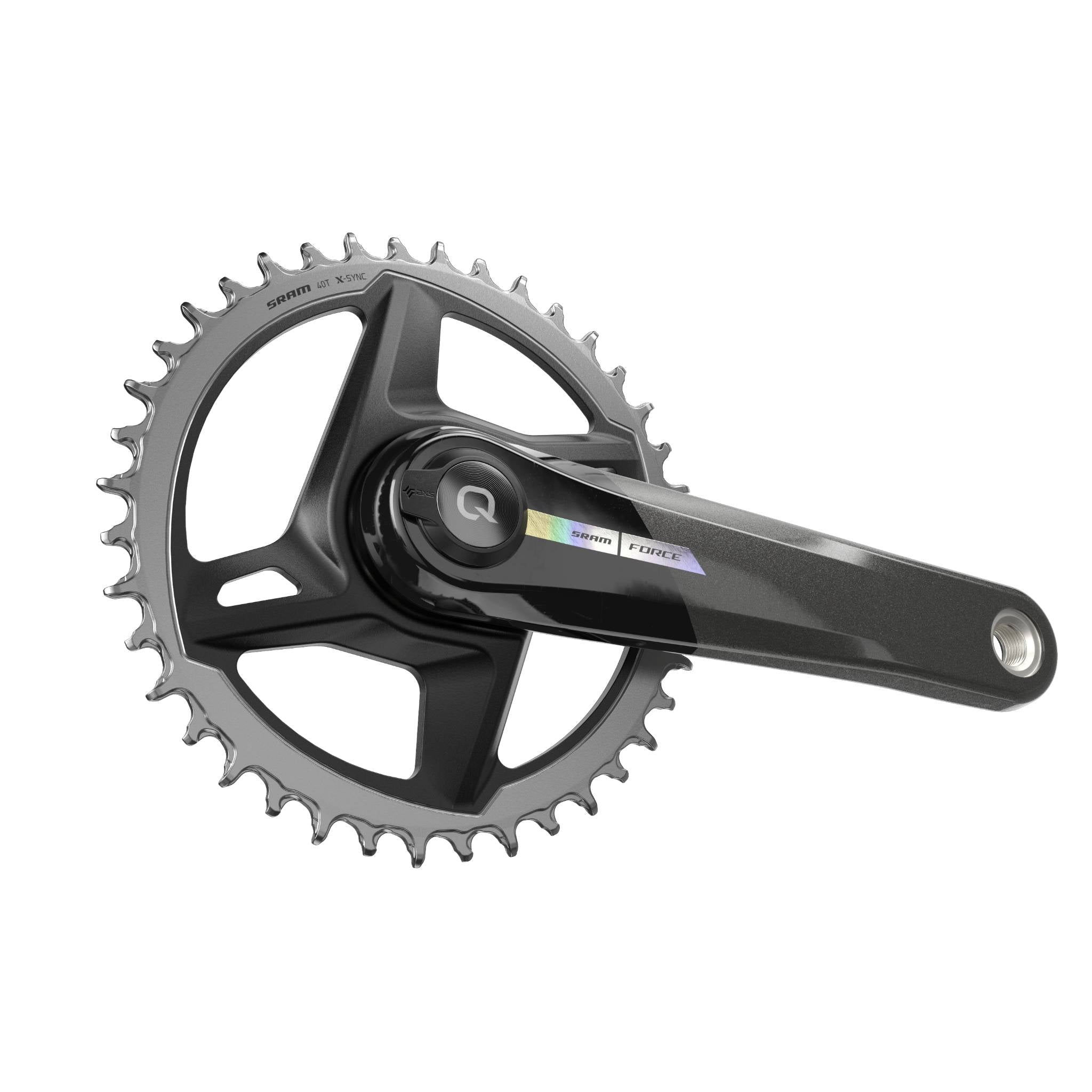 Force AXS D2 Road Power Meter Spindle 1x Crankset DUB
