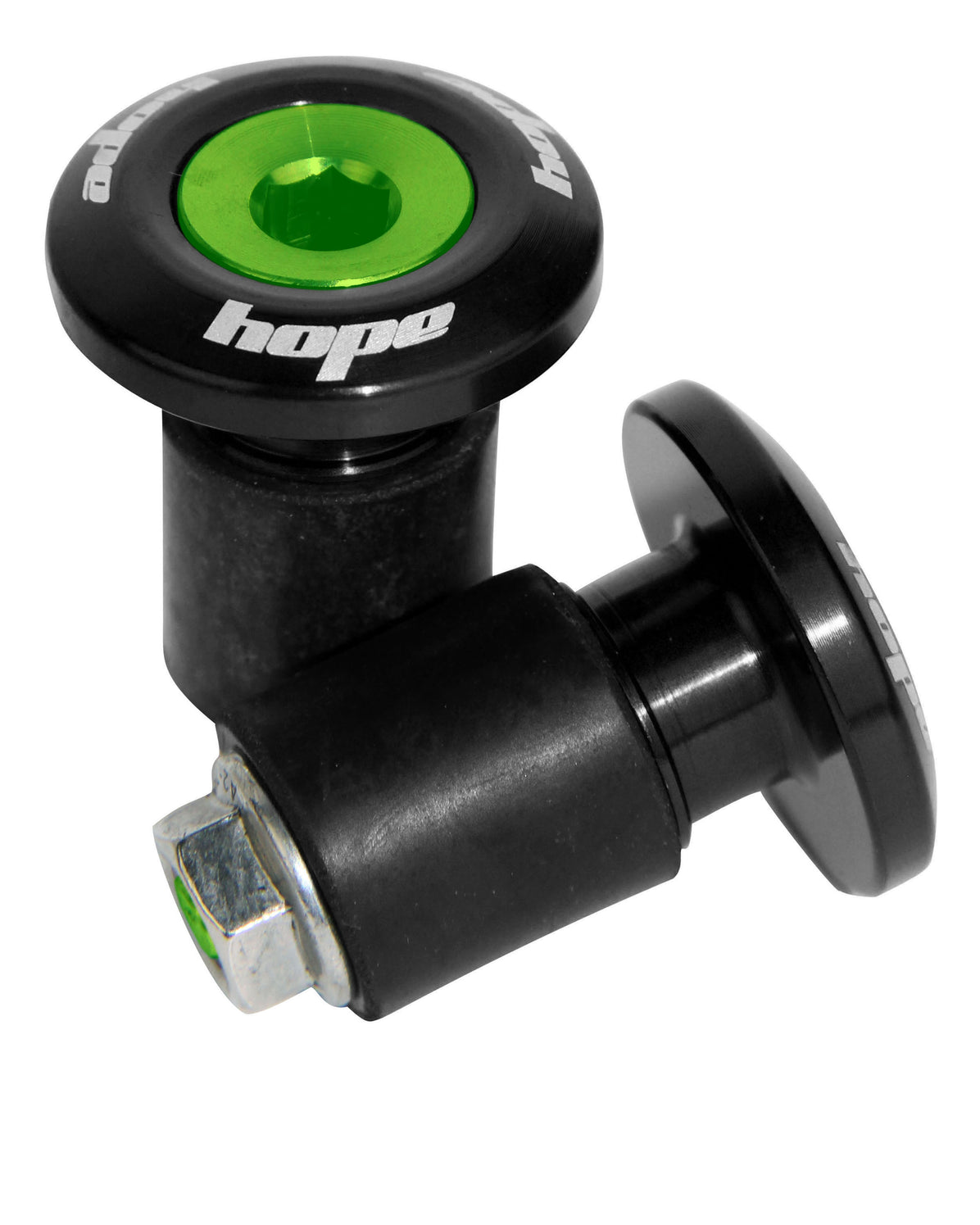 Hope Grip Doctor - Factory Racing Black with Green Bolt