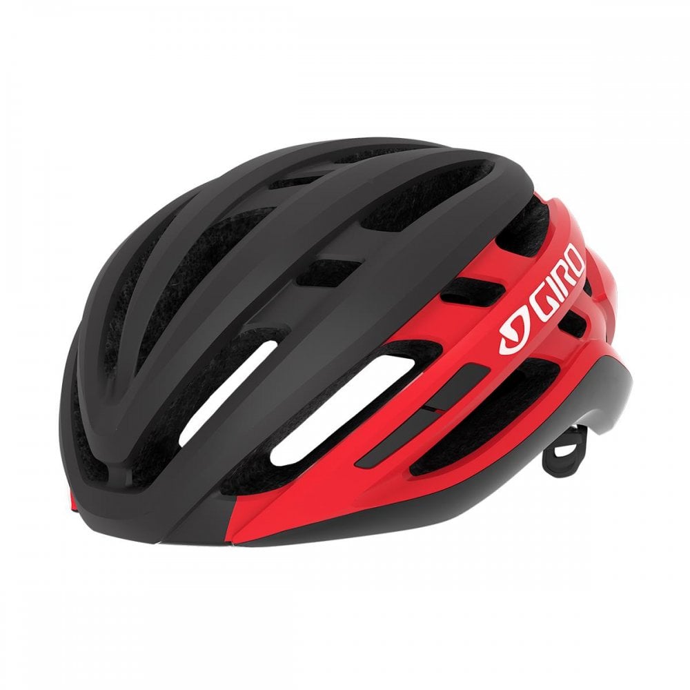 Giro Agilis Road Bike Helmet Matte Black/Bright Red / S 51-55cm