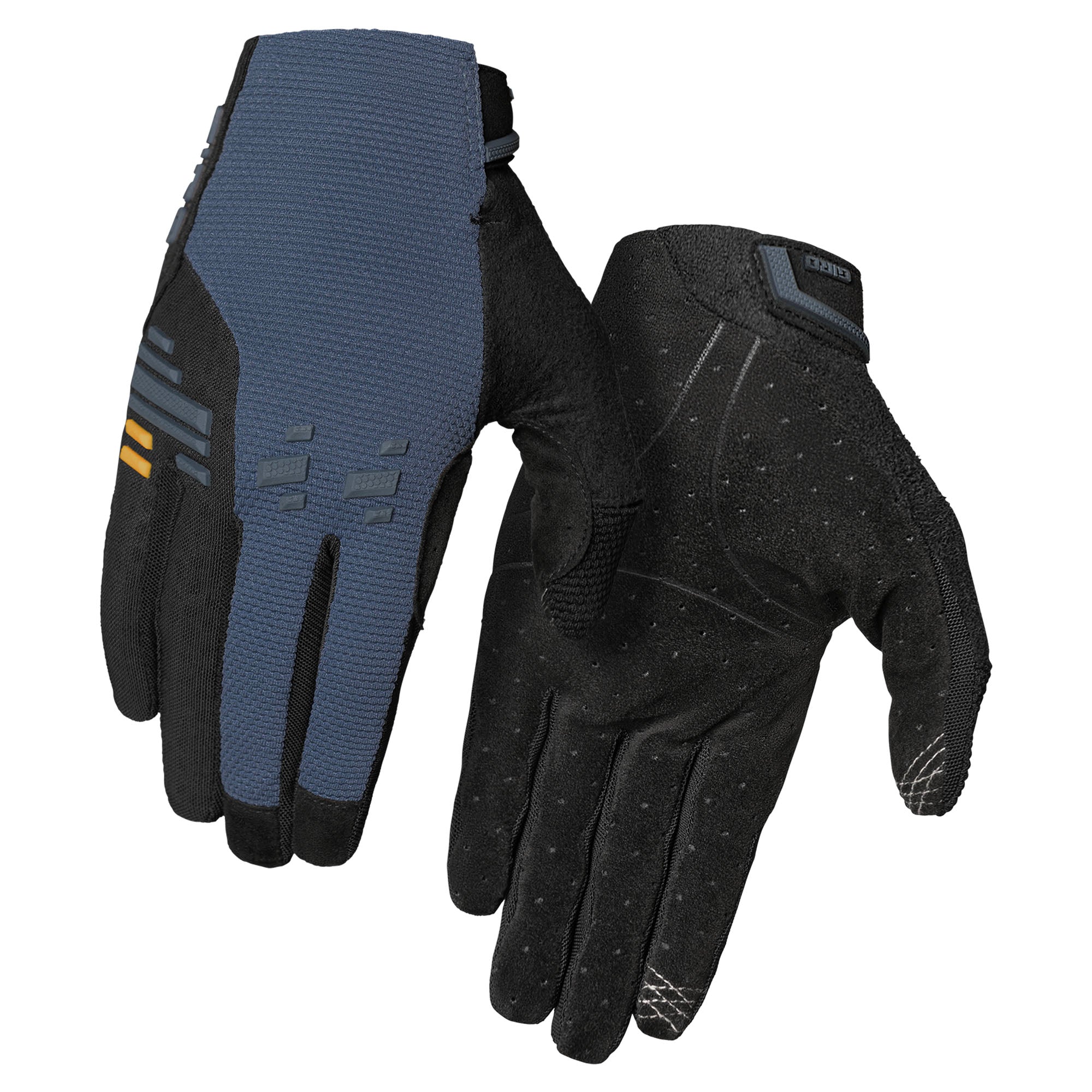Giro Havoc Dirt Cycling Gloves Portaro Grey/Glaze Yellow / S