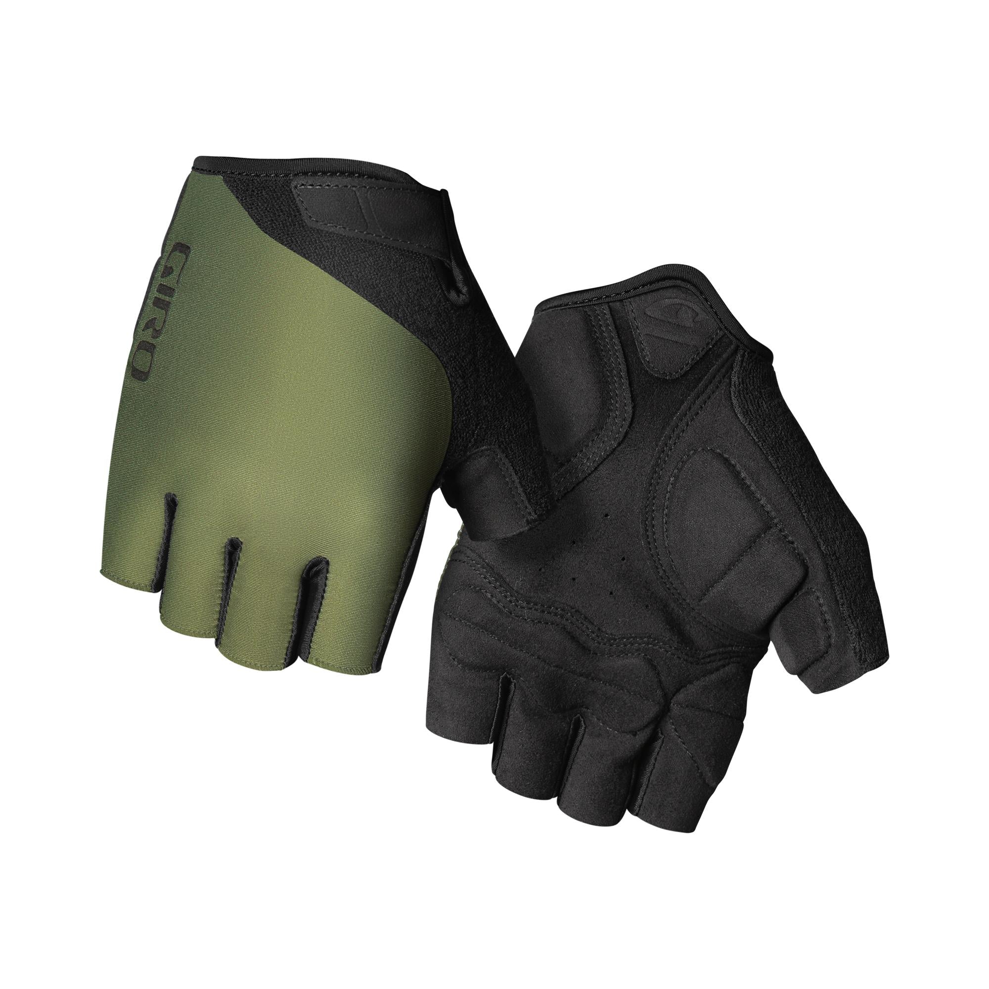 Giro Jag Road Cycling Mitts Trail Green / L