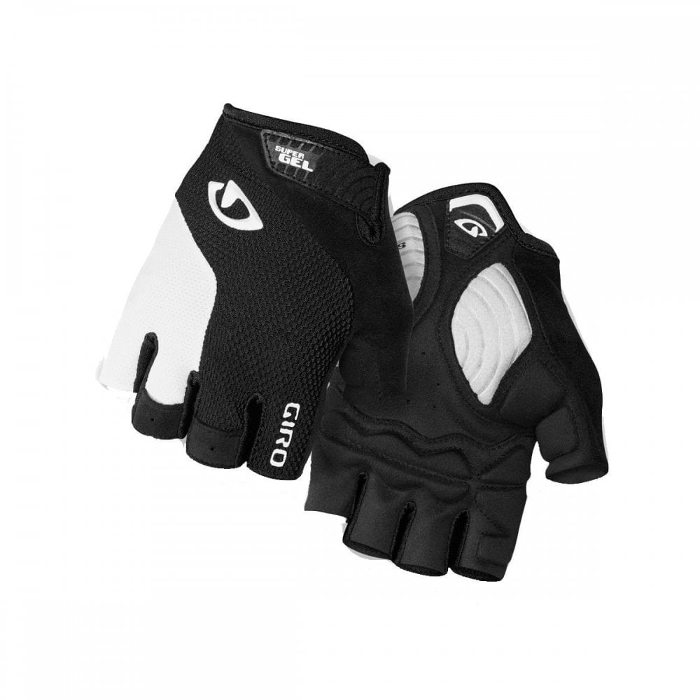 Giro Strate Dure Supergel Road Cycling Mitt White / XXL