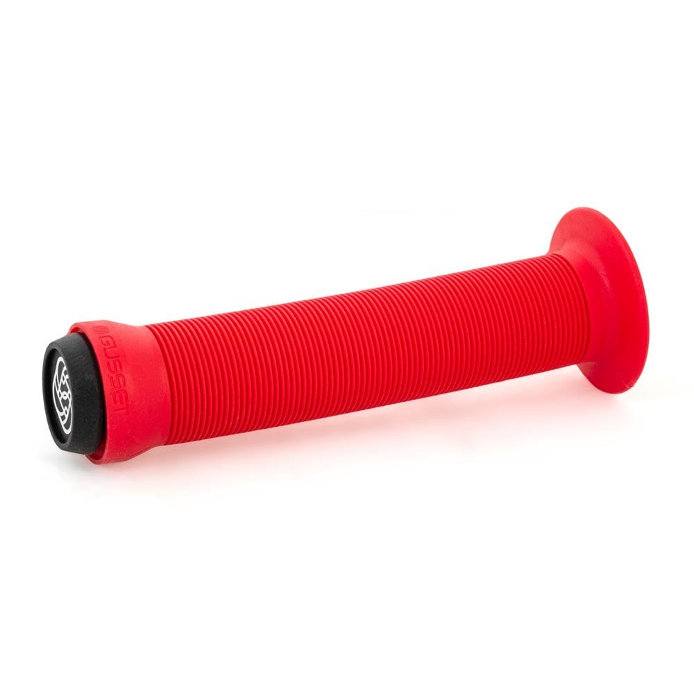 Gusset Sleeper High Flange Grips Red / 147mm