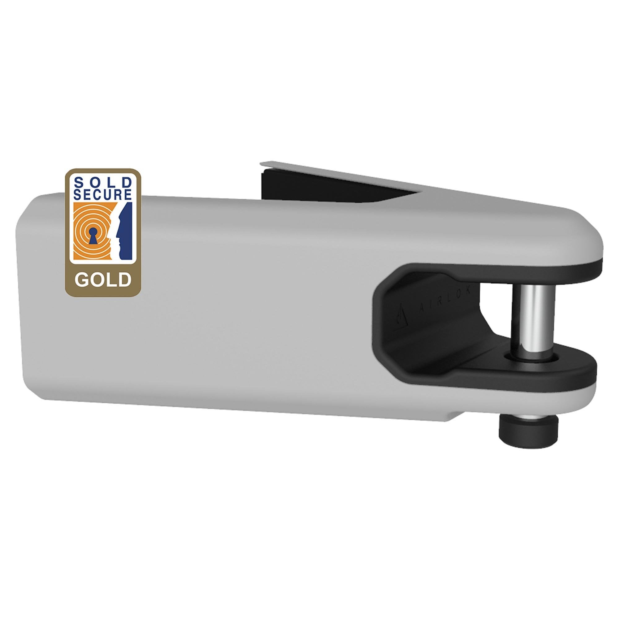 Hiplok Airlok Wall Mounted Hanger Bike Lock Light Grey