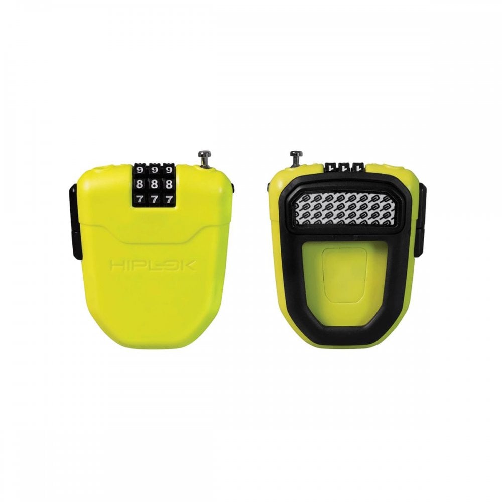 Hiplok FX Wearable Retractable Combination Bike Lock Lime / 100cm