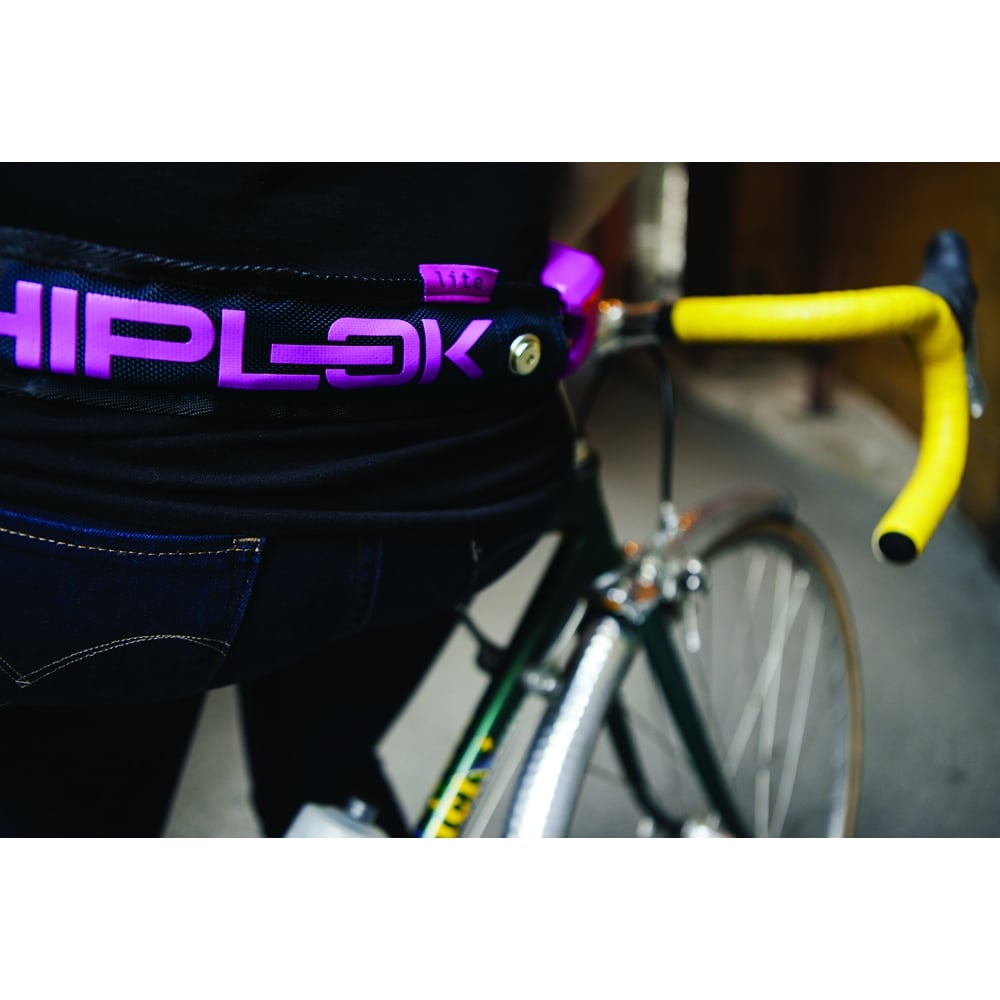 Hiplok Lite Wearable Chain Lock Black/Pink