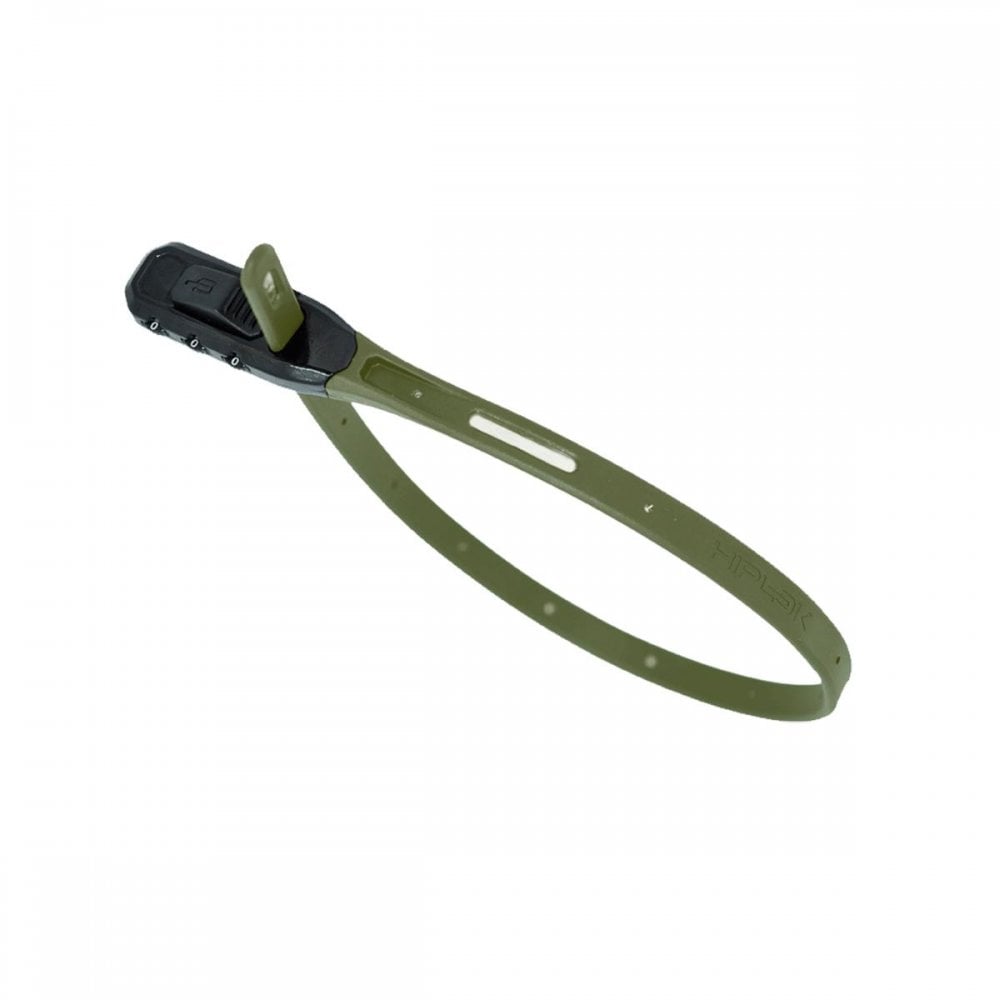 Hiplok Z-Lok Combo Armoured Reusable Tie Green / 40cm
