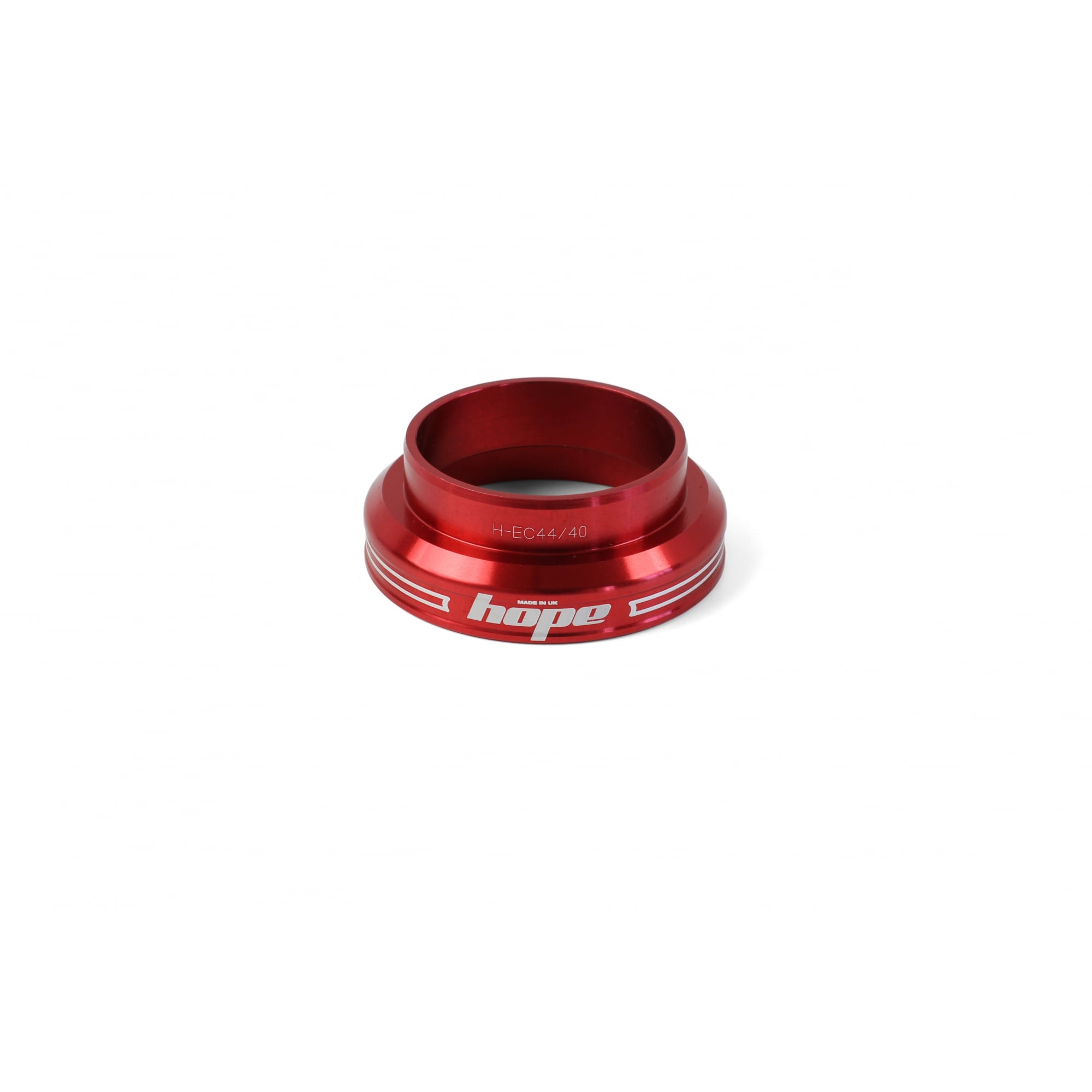 Hope 1.5" Conventional Bottom Headset Cup H - 44mm Red
