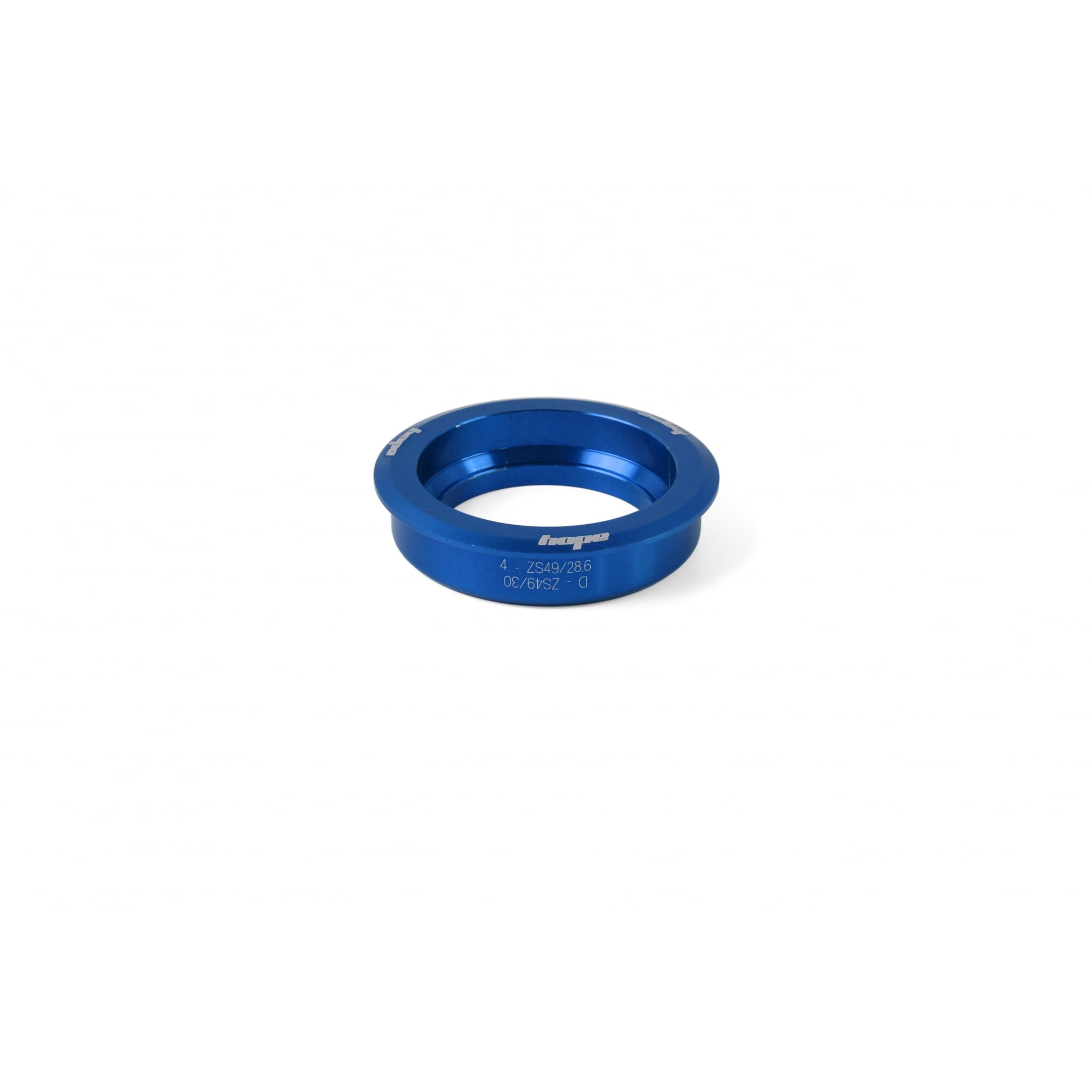 Hope 1.5" Integral Headset Cup - 4/D 49.7mm Blue