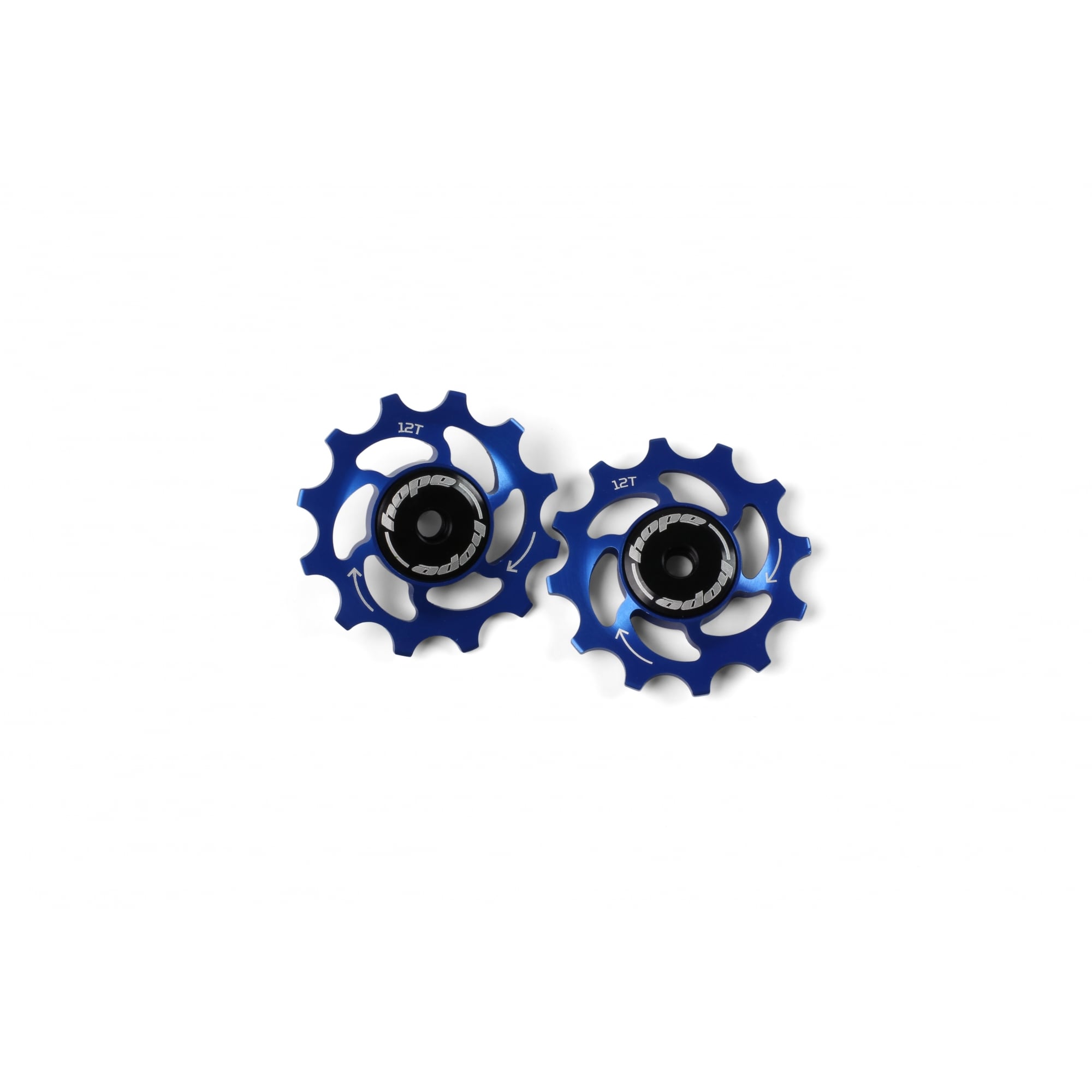 Hope 12 Tooth Jockey Wheels - Pair Blue