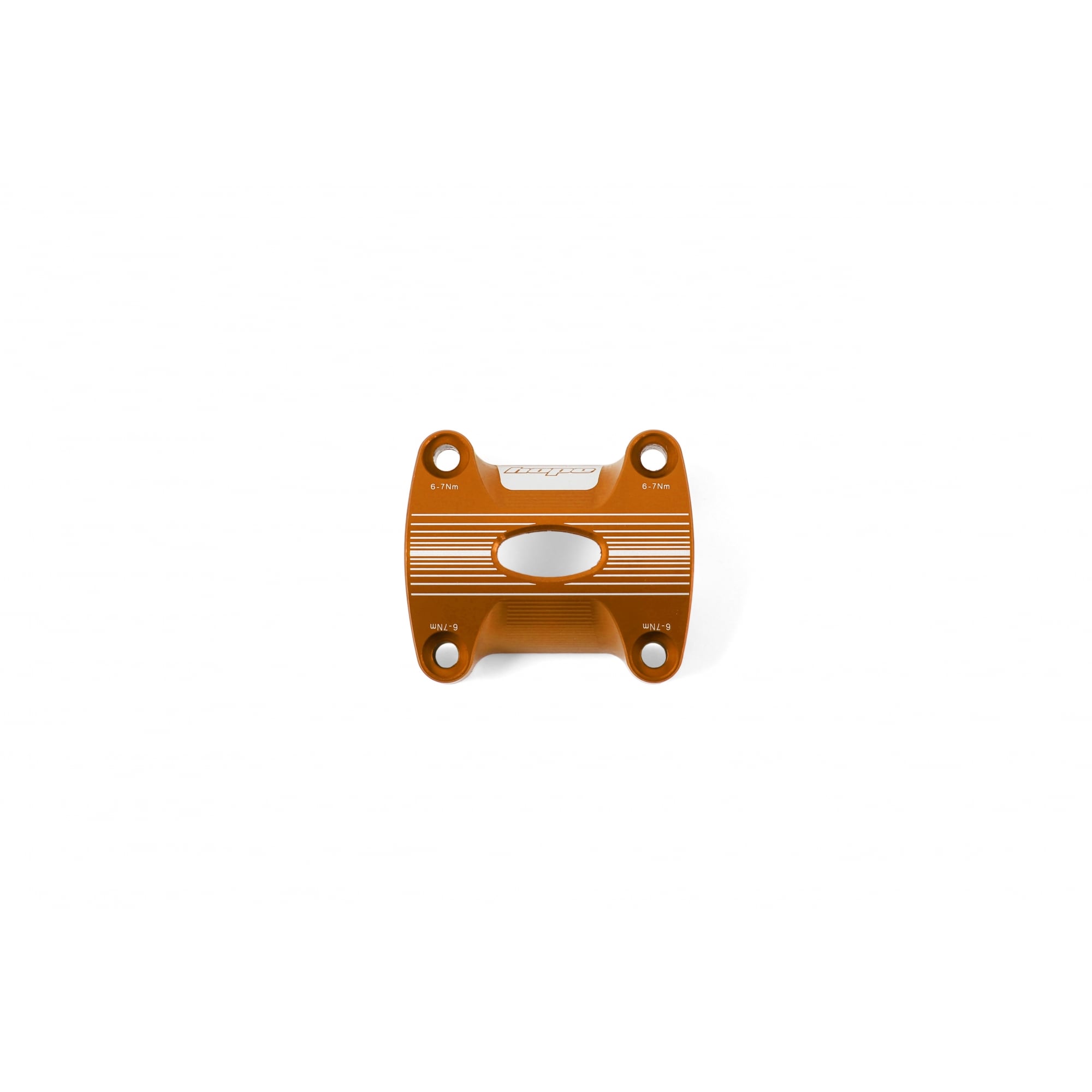 Hope AM Stem Face Plate - 31.8mm Orange