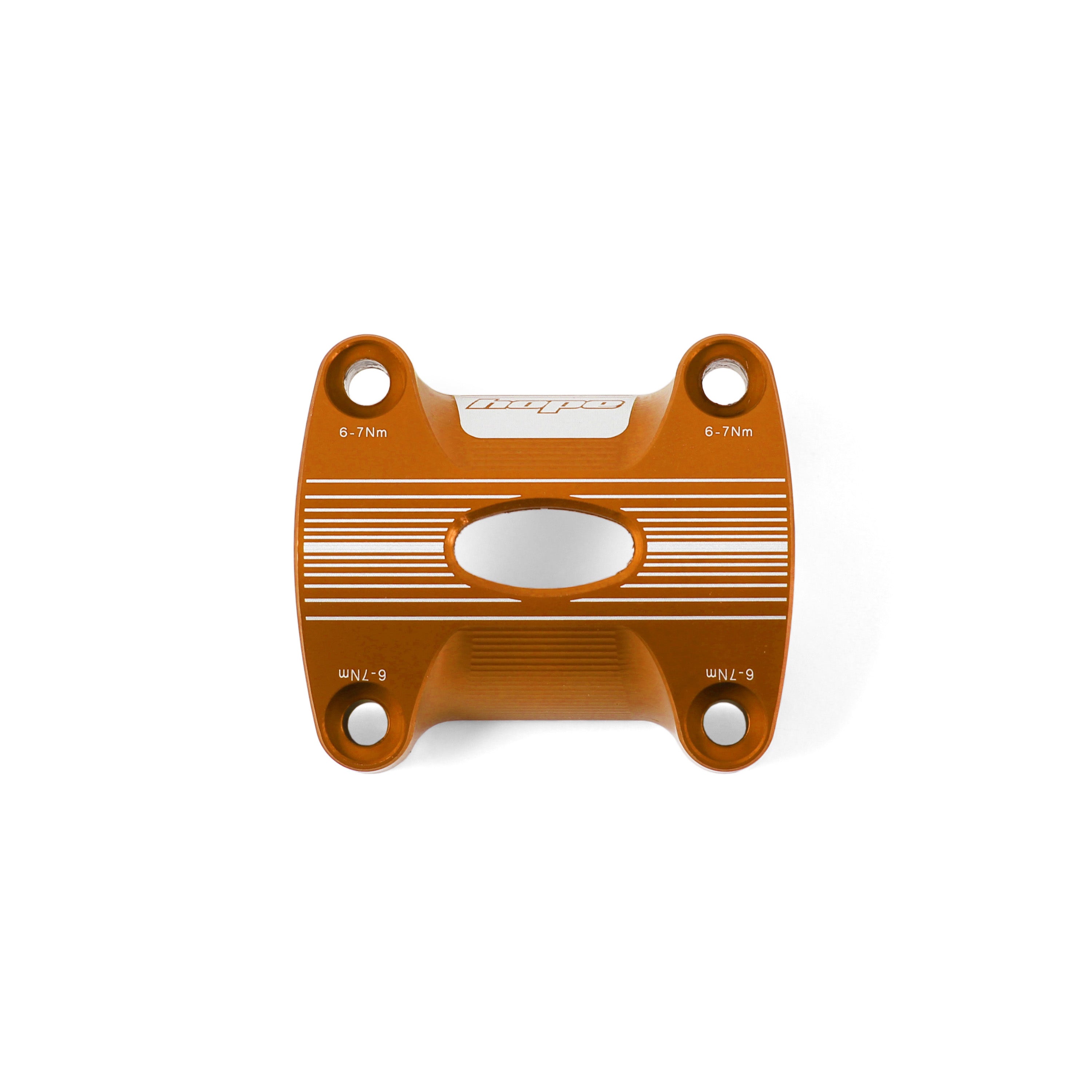 Hope AM Stem Face Plate 35mm Orange