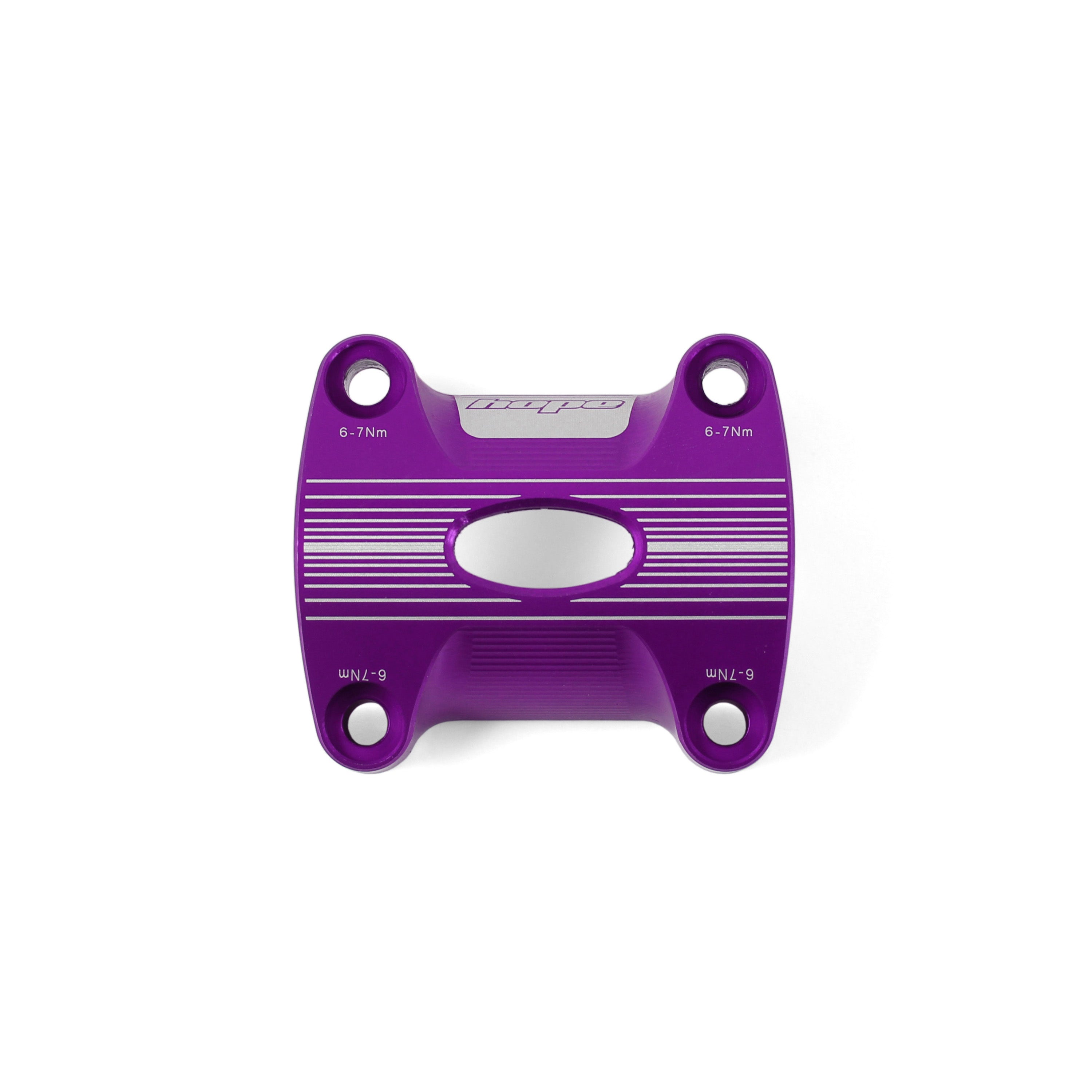 Hope AM Stem Face Plate 35mm Purple