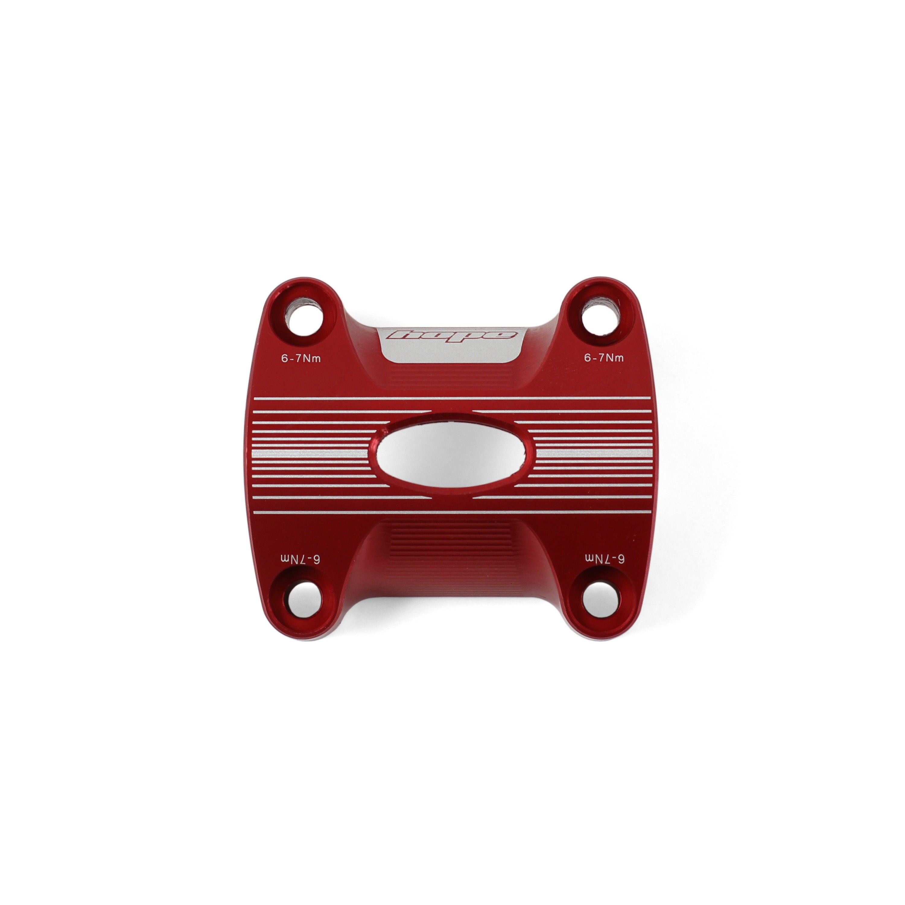 Hope AM Stem Face Plate 35mm Red