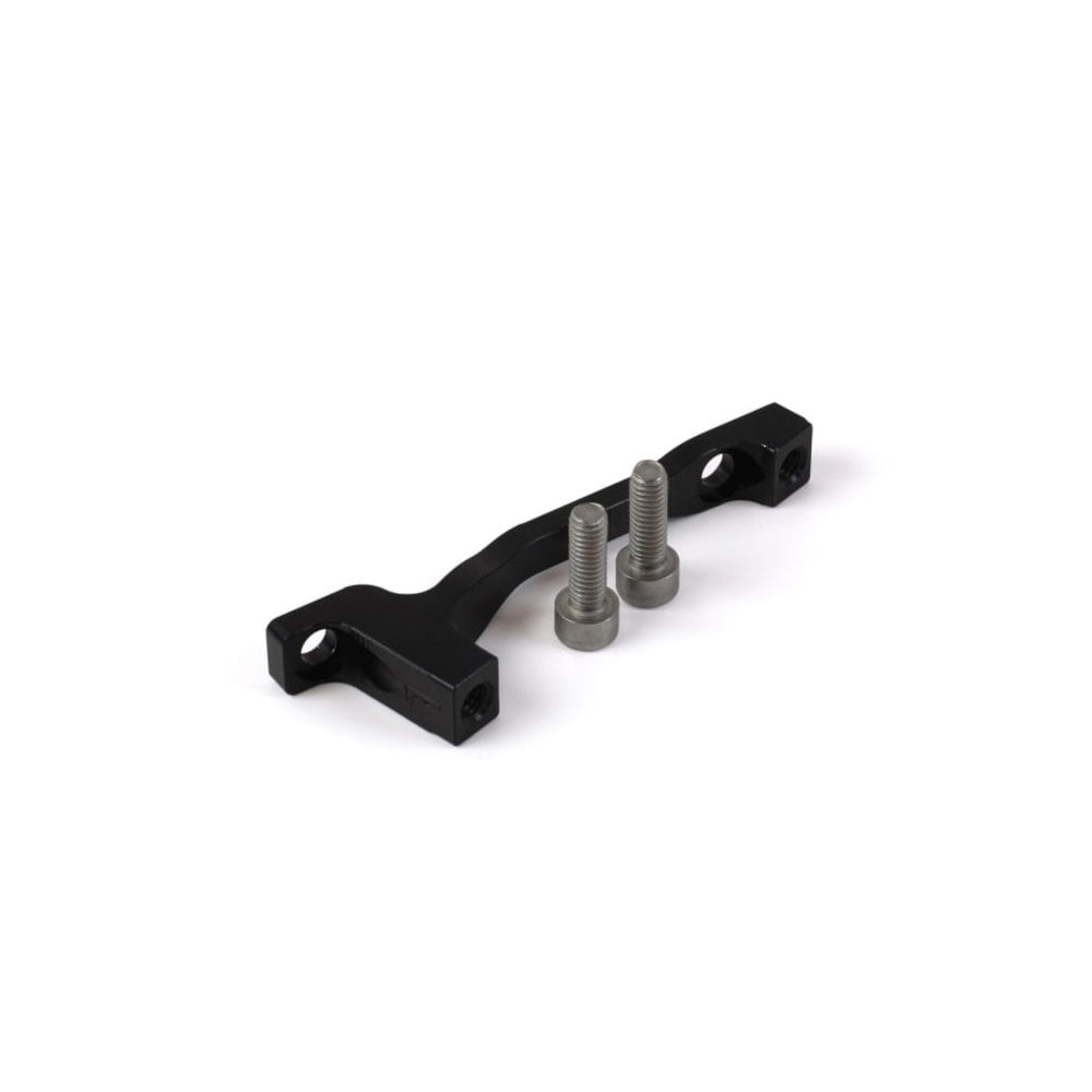 Hope Disc Brake Mount Adapter - Black Black / Mount L - Post 160 to Post 180/Post 180 to Post 200