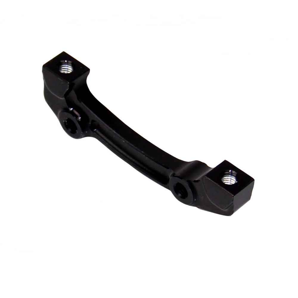 Hope Disc Brake Mount Adapter - Black Black / Mount R - Post Cal to IS(F-220/R-200)
