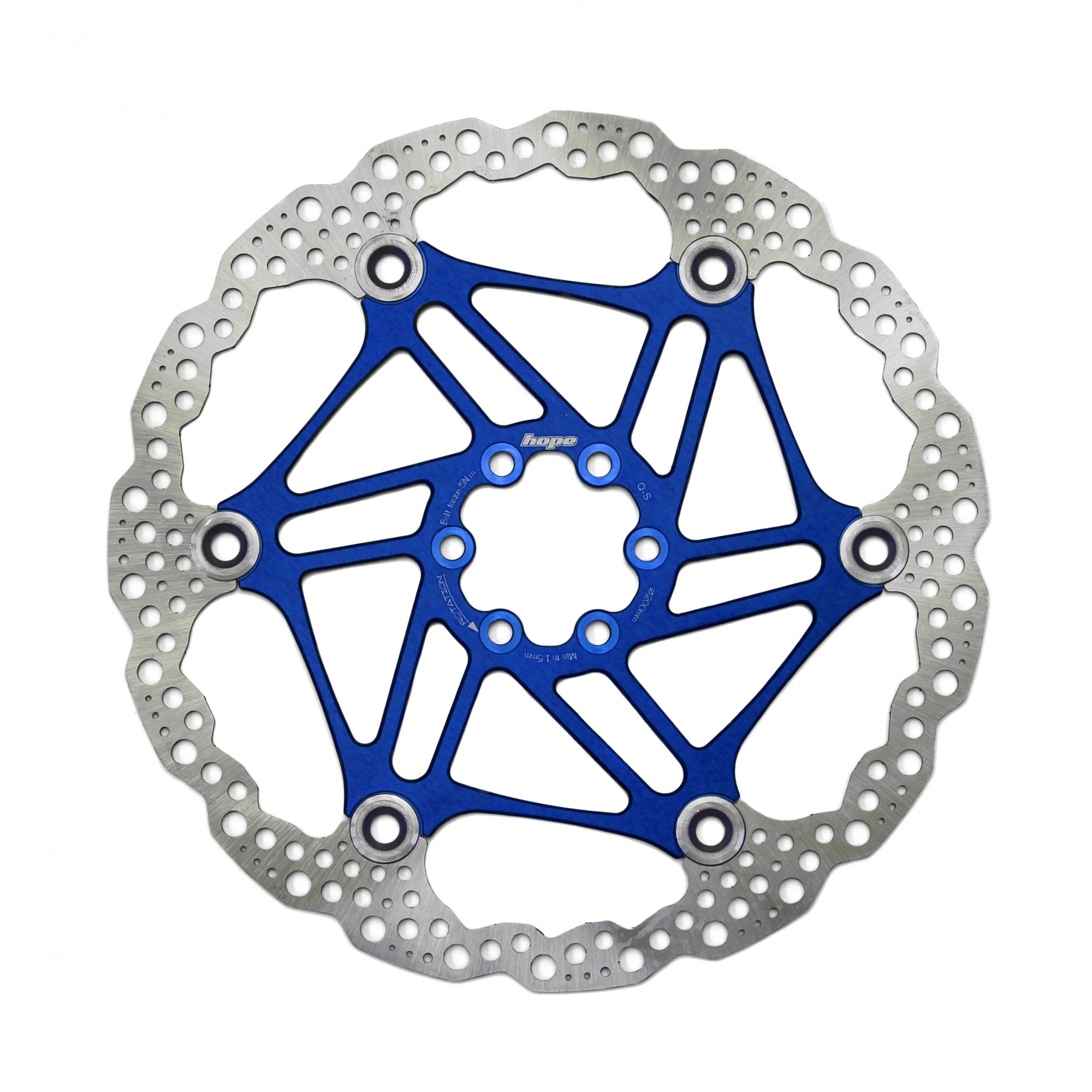 Hope Floating Disc Rotor Blue / 200mm