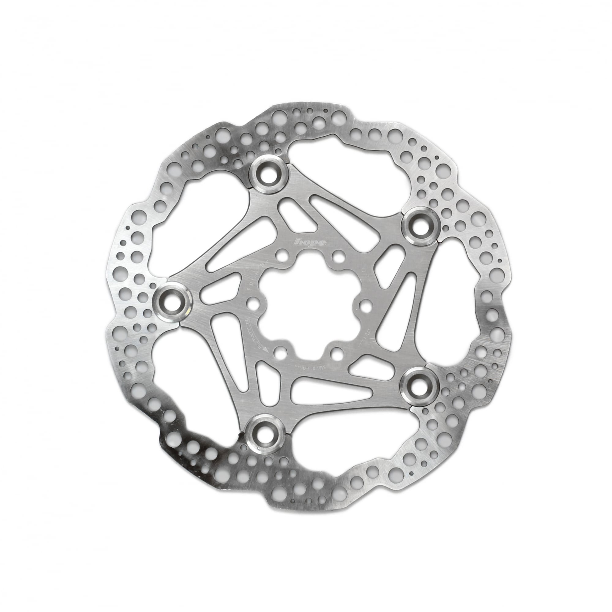 Hope Floating Disc Rotor Silver / 160mm