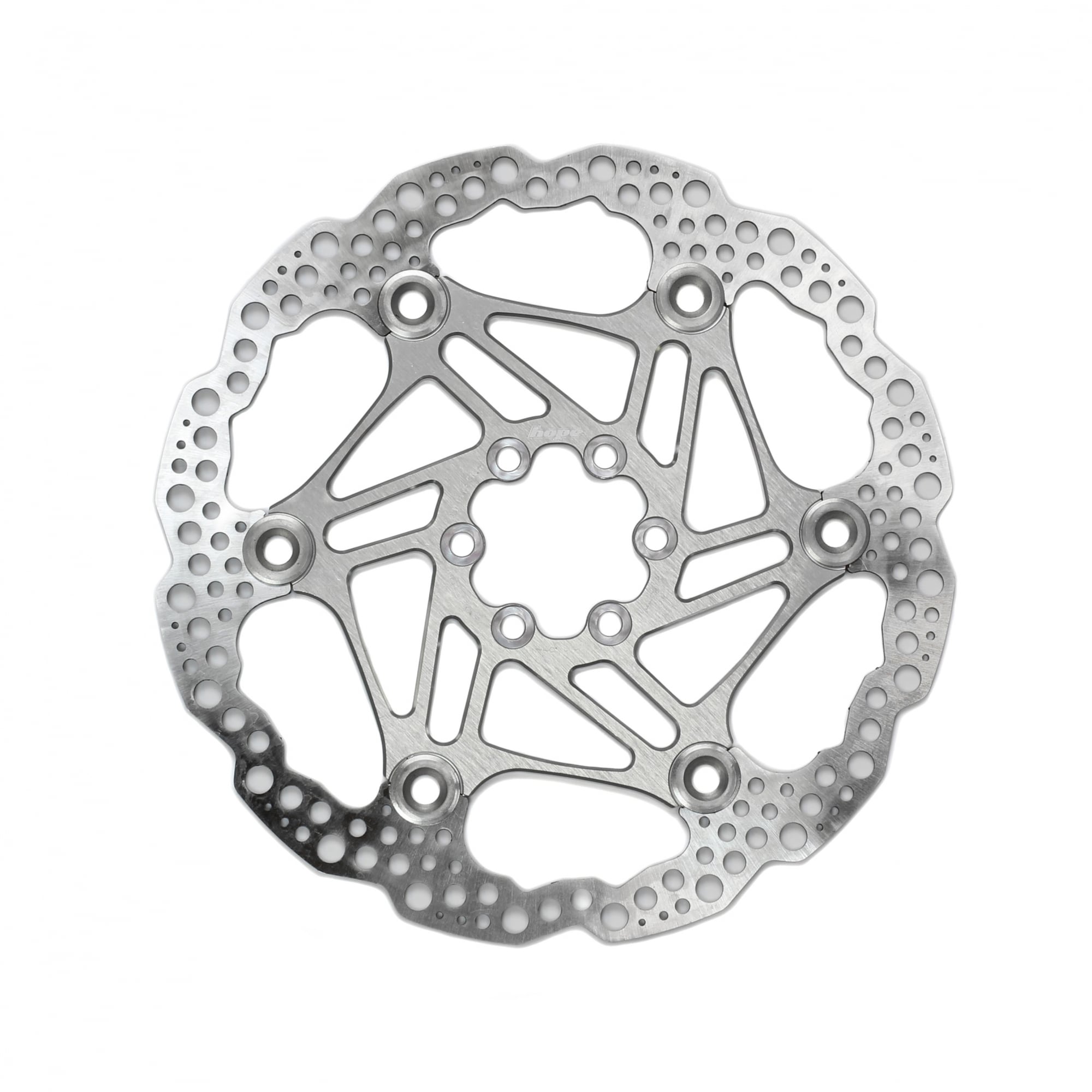 Hope Floating Disc Rotor Silver / 180mm