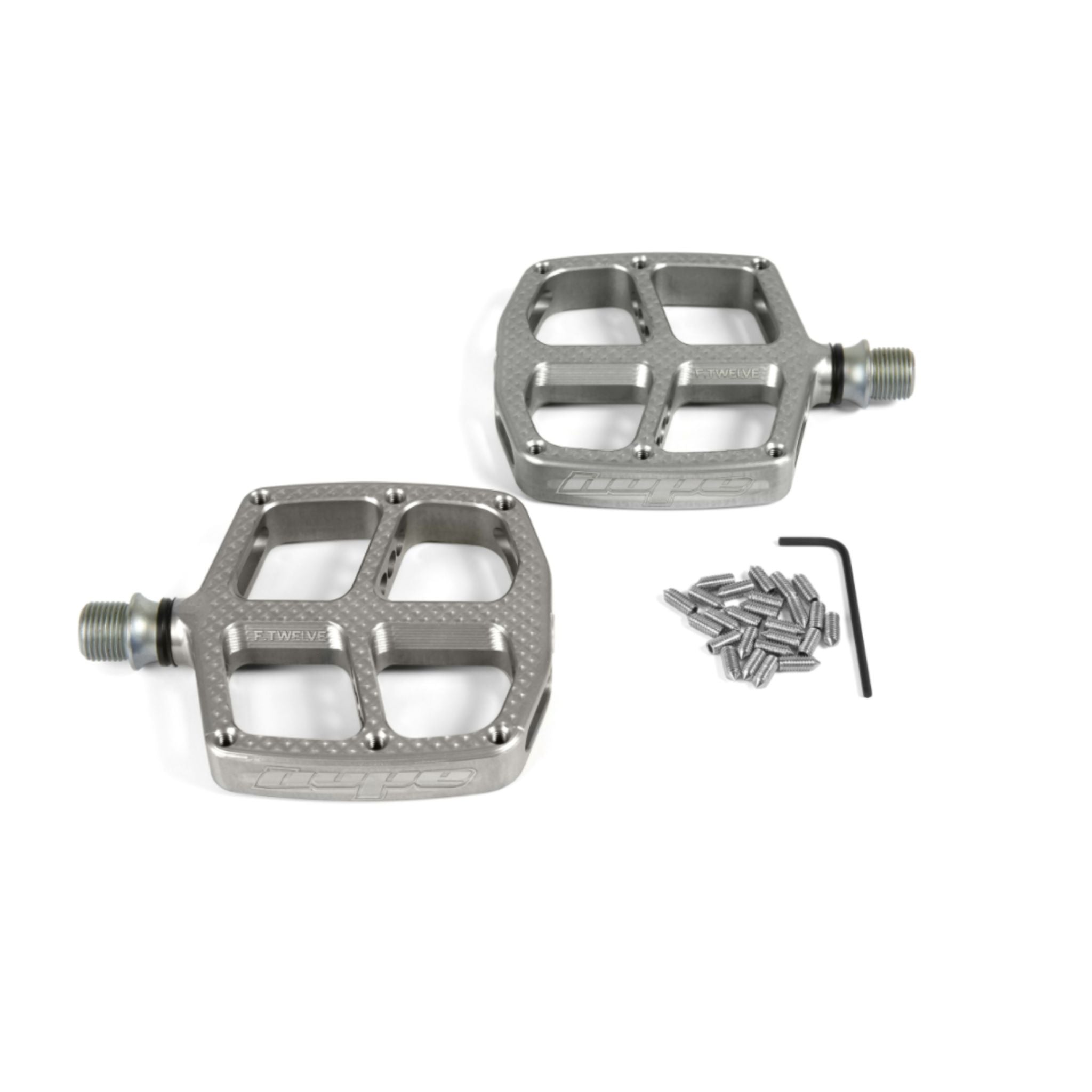 Hope Kids F12 Pedals Silver / F12