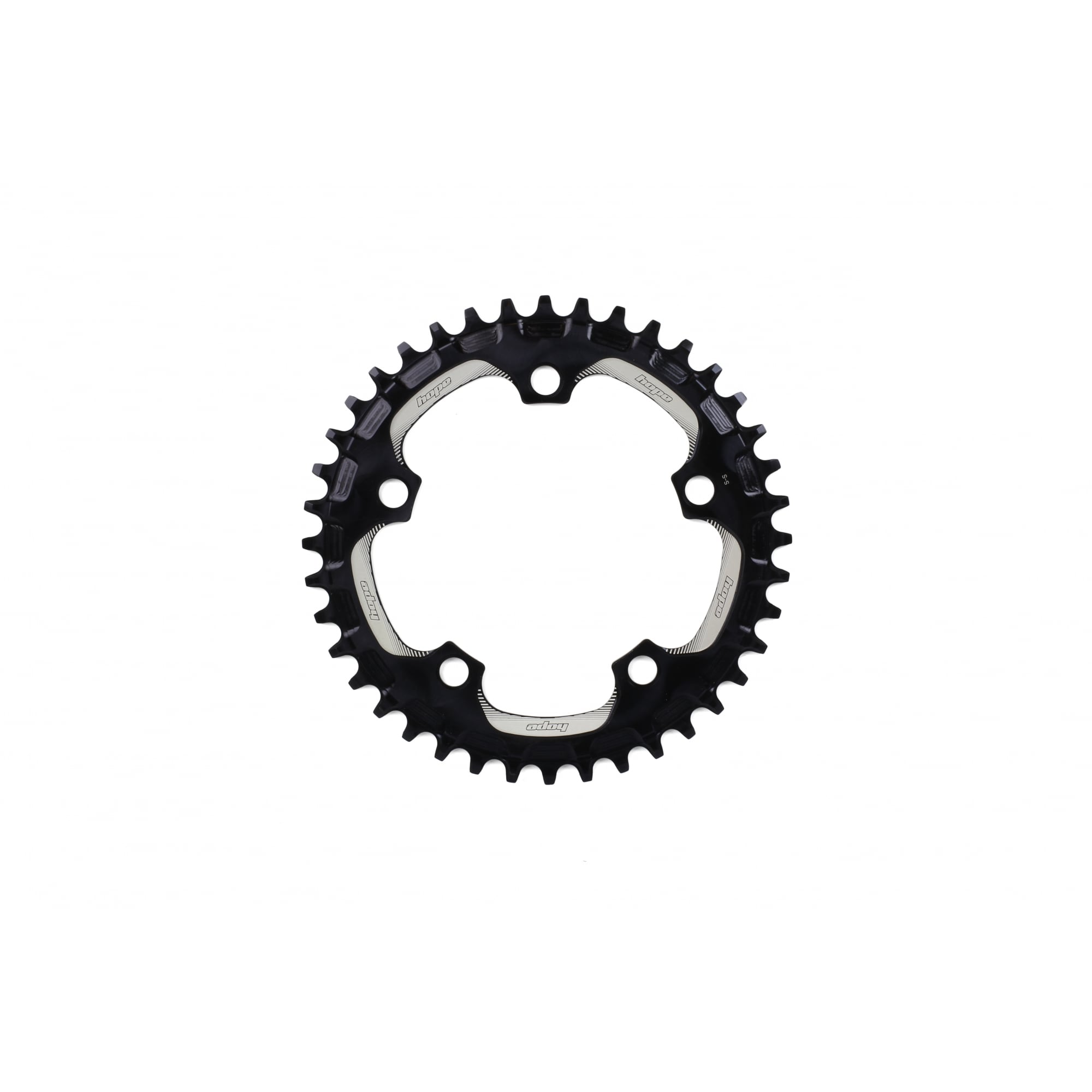 Hope Retainer Ring - 110 BCD - 5 Bolt Black / 40T