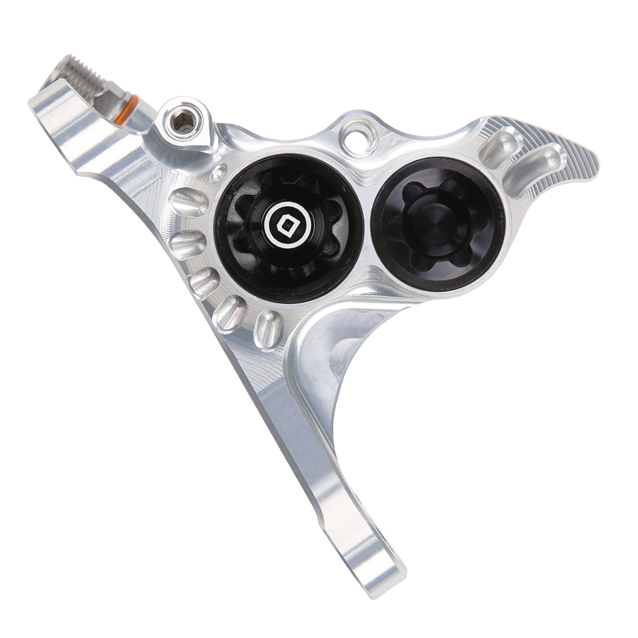 Hope RX4+ Flatmount Front +20mm DOT Disc Brake Caliper Silver