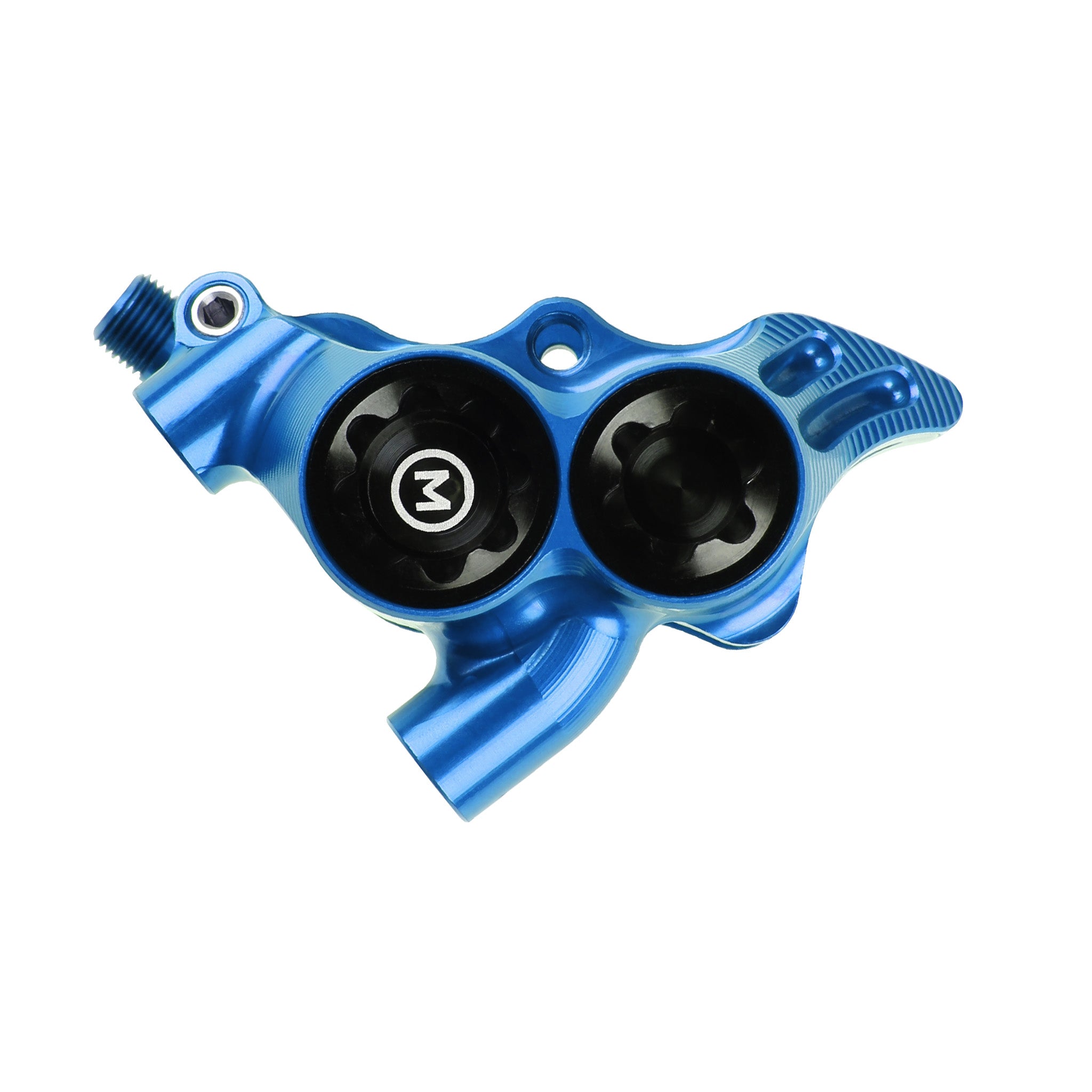 Hope RX4+ Flatmount Mineral Oil Disc Brake Caliper Blue