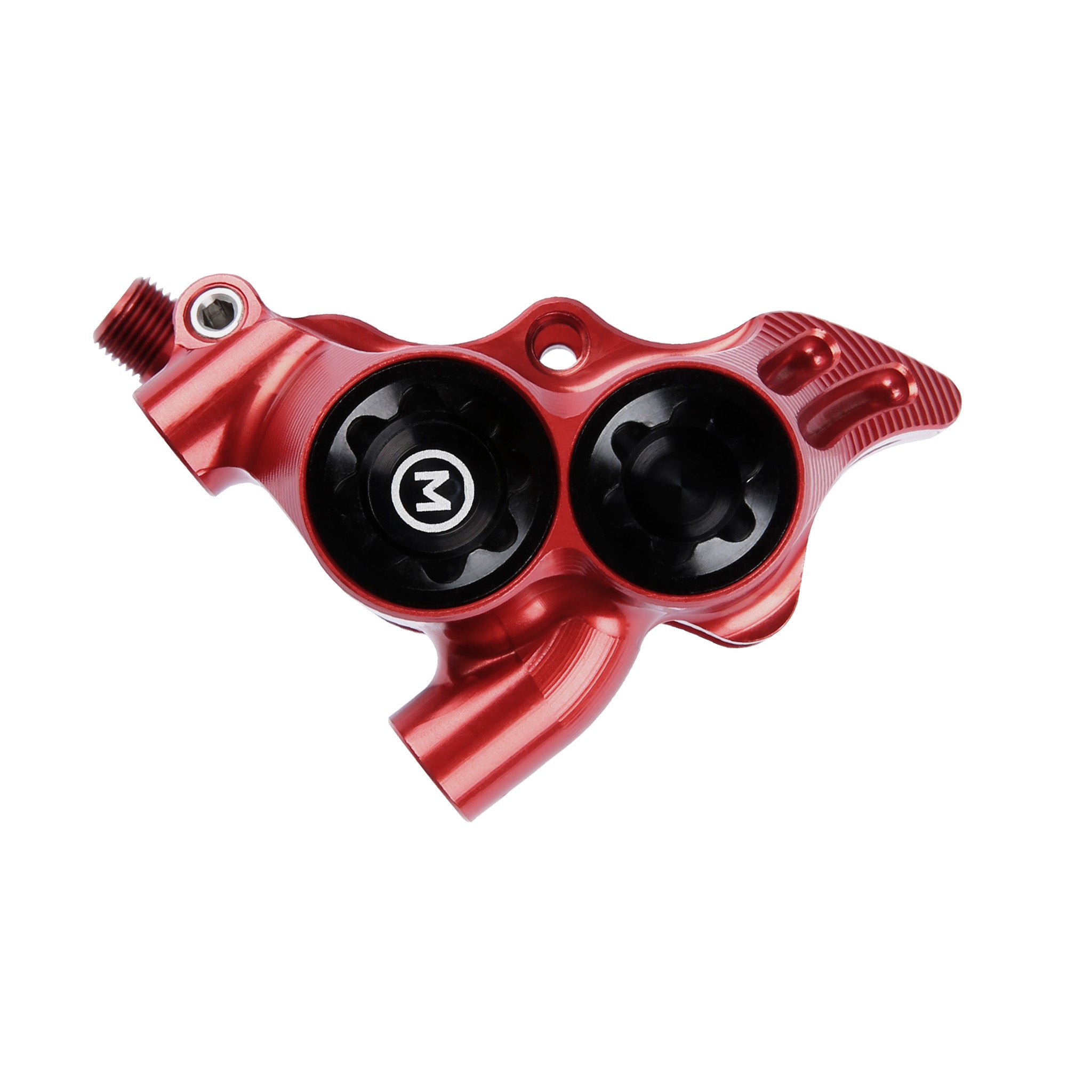 Hope RX4+ Flatmount Mineral Oil Disc Brake Caliper Red